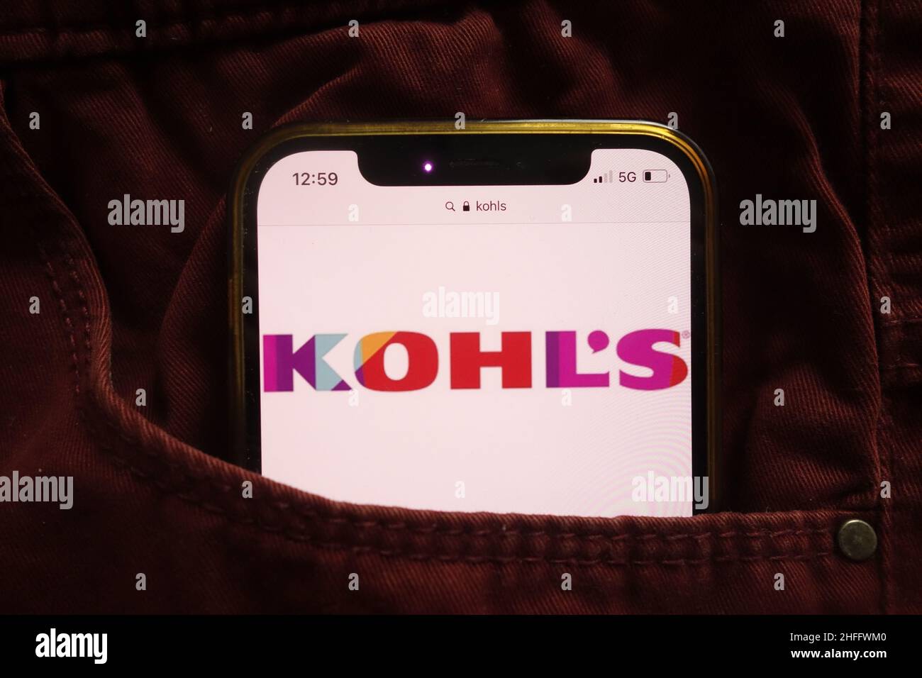 Kohl's web hi-res stock photography and images - Alamy