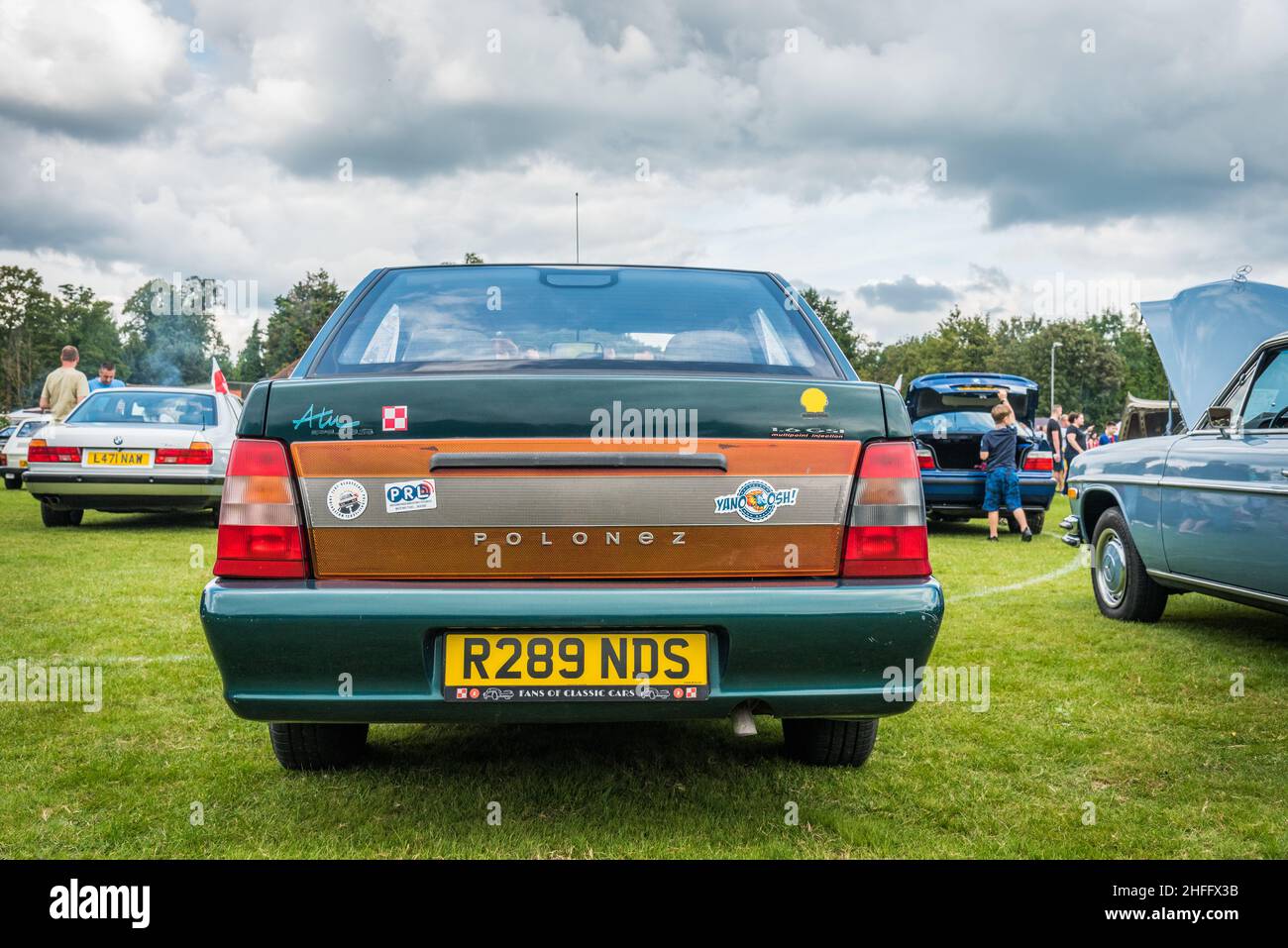 Classic Polonez Polish car Stock Photo