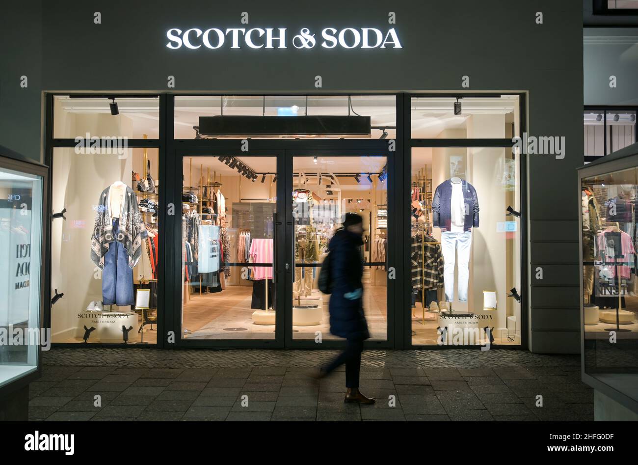 Scotch & Soda, Kurfürstendamm, Charlottenburg, Charlottenburg-Wilmersdorf,  Berlin, Deutschland Stock Photo - Alamy