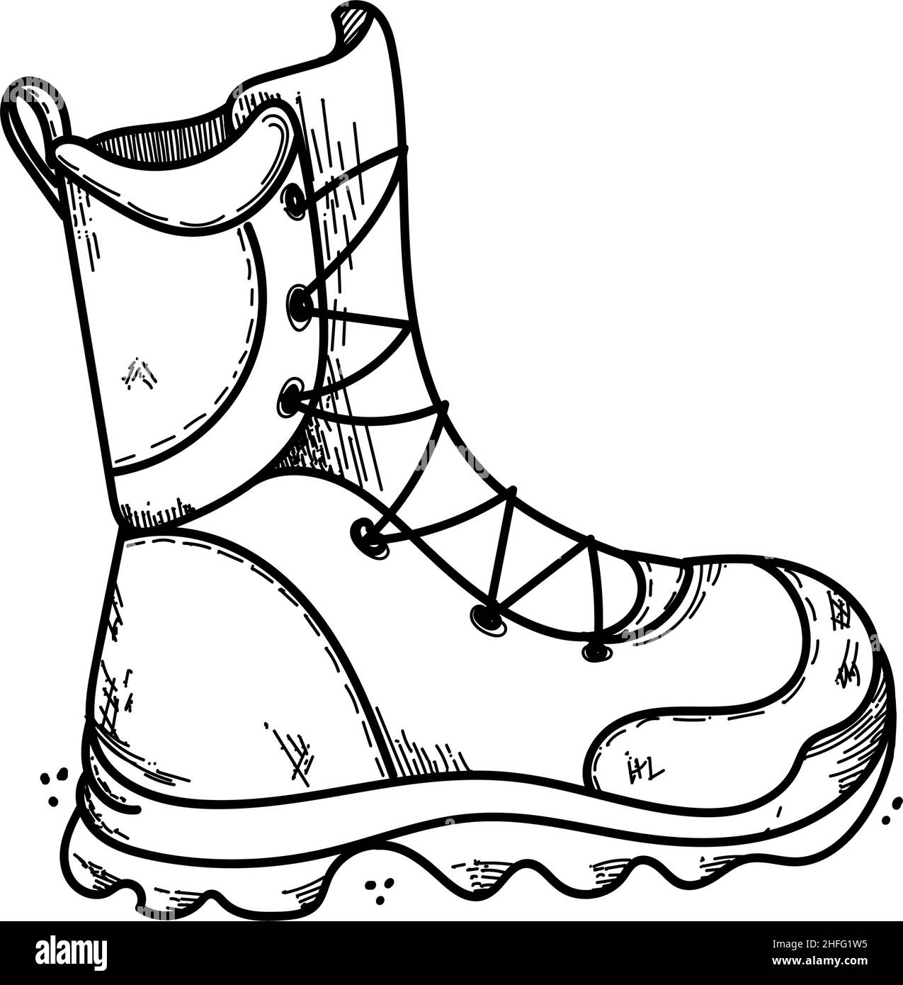 Hiking boot vector icon. filled flat sign for mobile concept and web  design. Mens boots shoe glyph icon. Symbol, logo illustration. Vector  graphics Stock Vector Image & Art - Alamy
