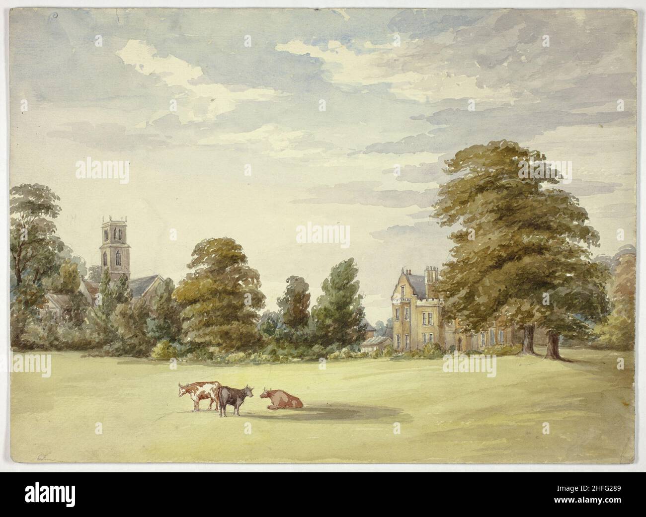 English manor house drawing hi-res stock photography and images - Alamy