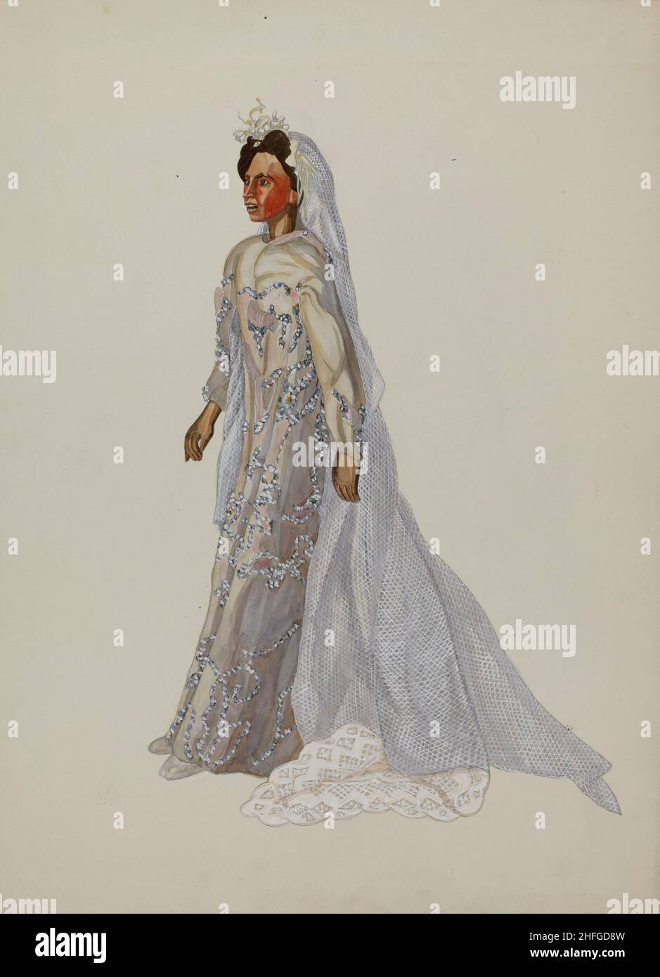 Negro Bride Puppet, c. 1937 Stock Photo - Alamy