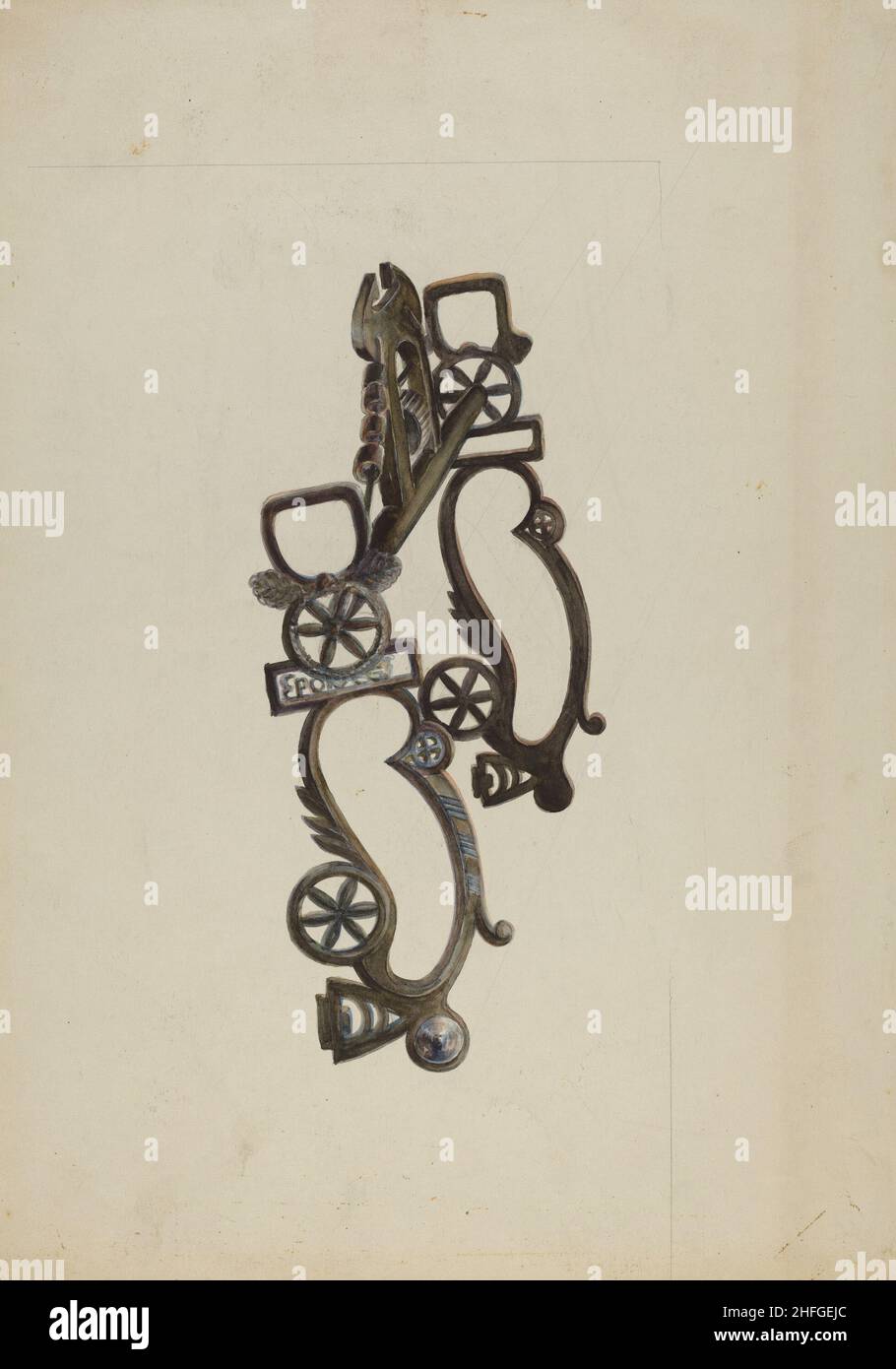 Spanish Bit, c. 1937 Stock Photo Alamy