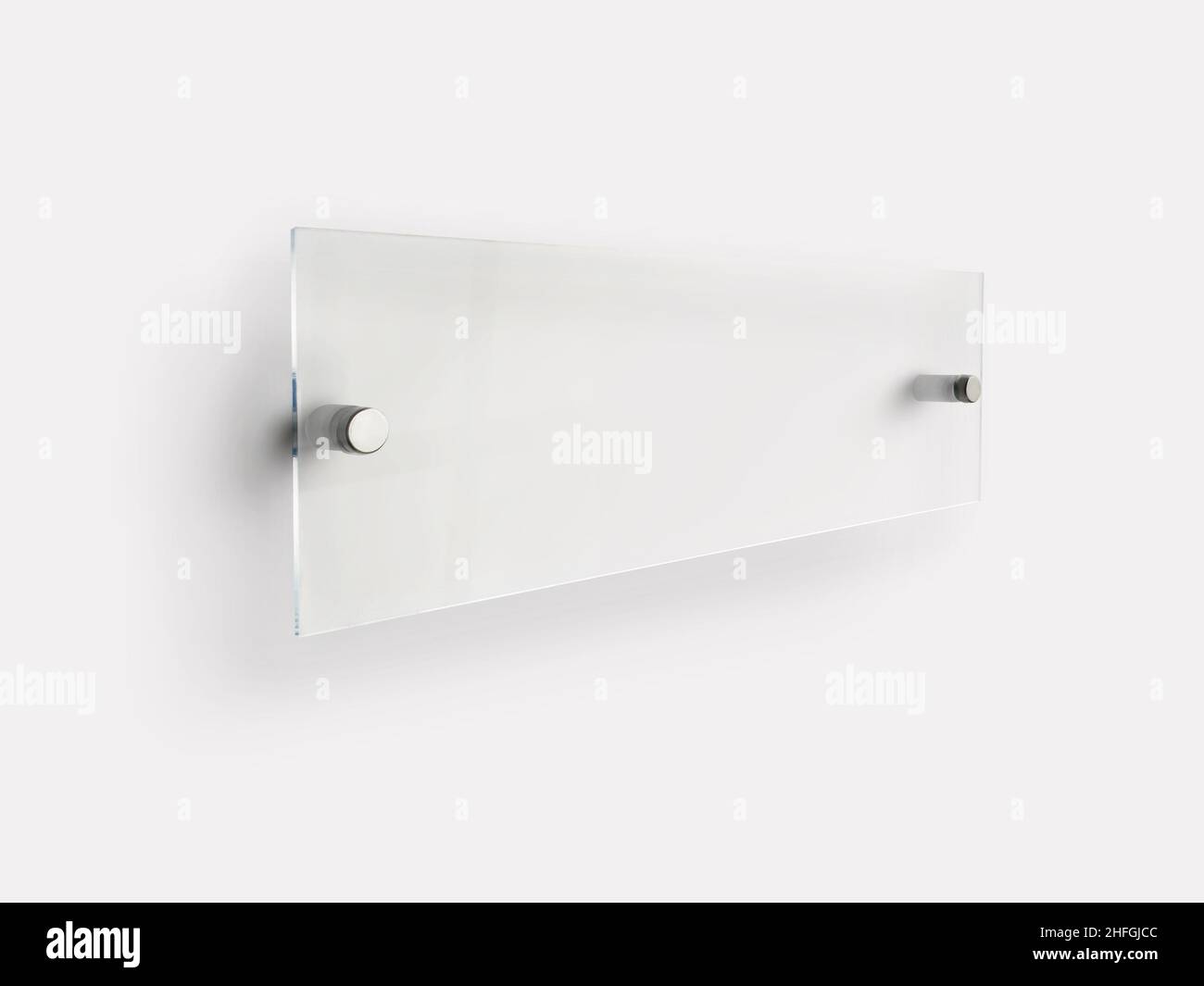 Clear glass name plate board hires stock photography and images Alamy