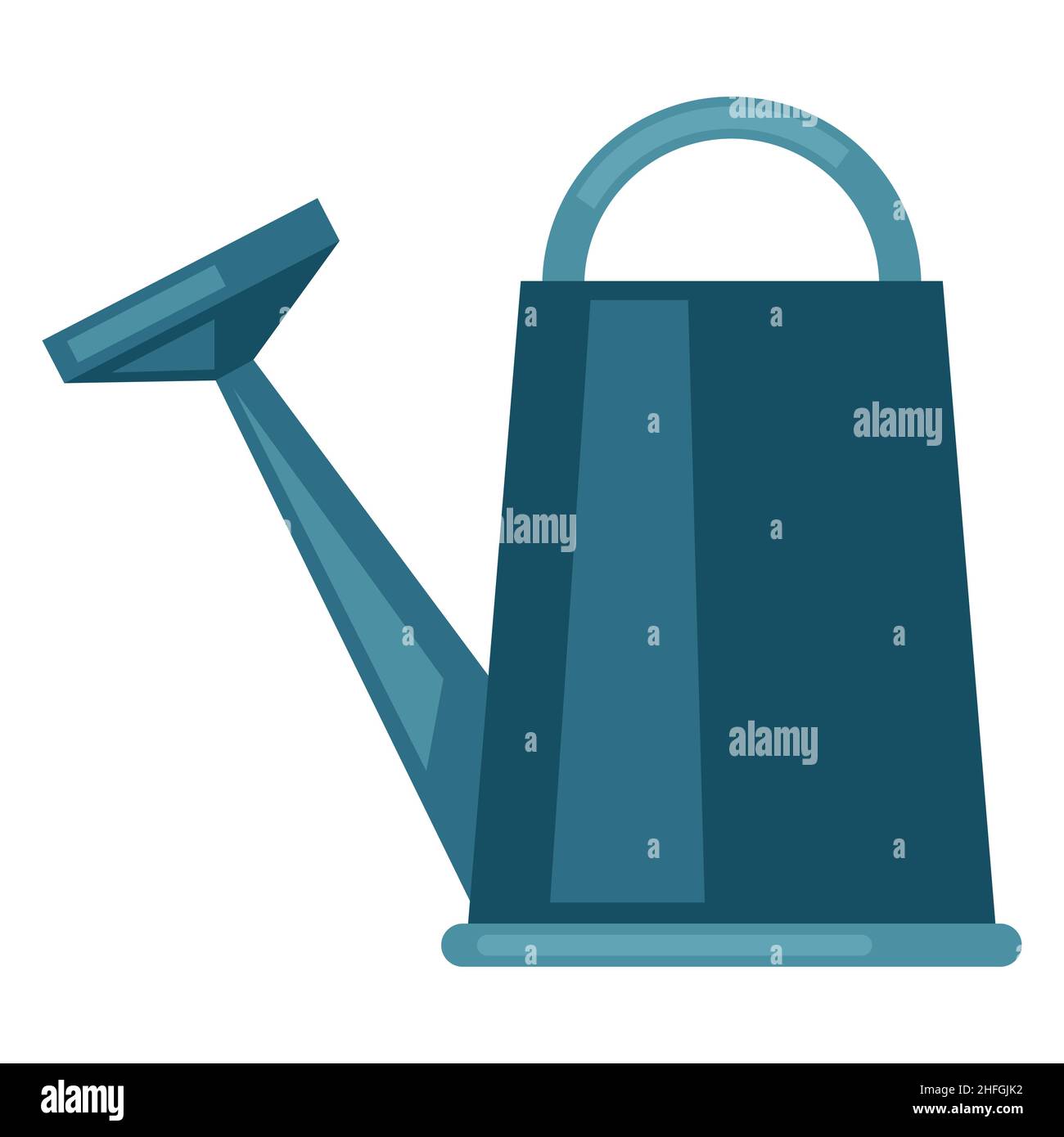 Illustration of watering can. Garden tools and equipment Stock Vector ...