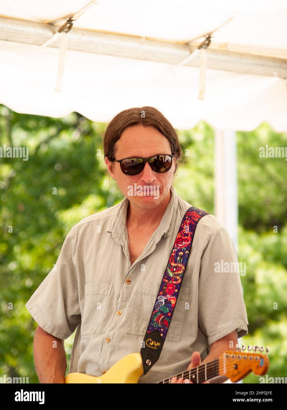 Jazz musician portrait Stock Photo - Alamy