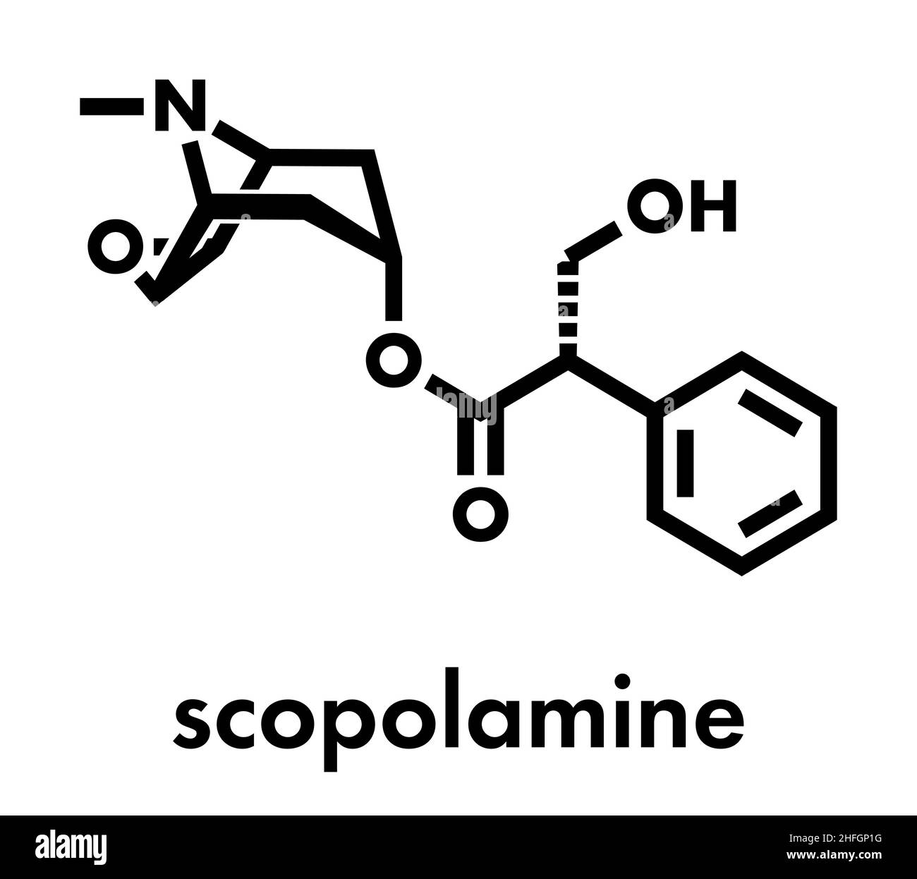 Scopolamin Stock Vector Images - Alamy
