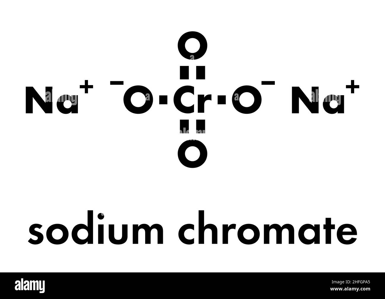 Sodium chromate Stock Vector Images Alamy