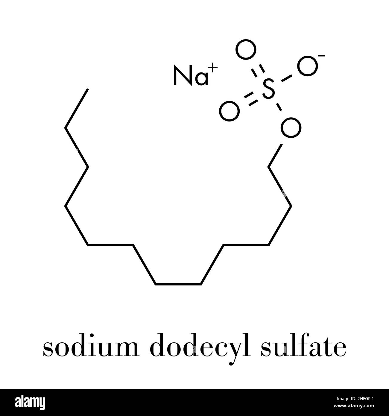 Sodium Coco Sulfate Surfactant.