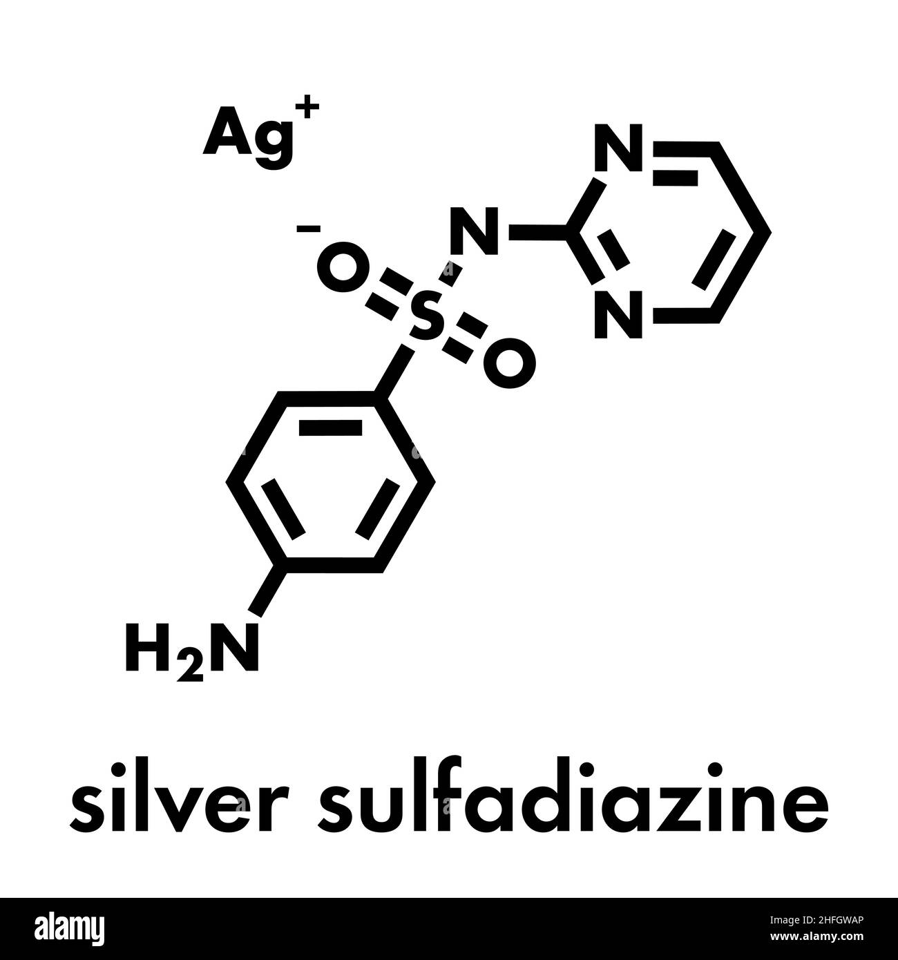 Silver sulfadiazine cream Cut Out Stock Images & Pictures Alamy