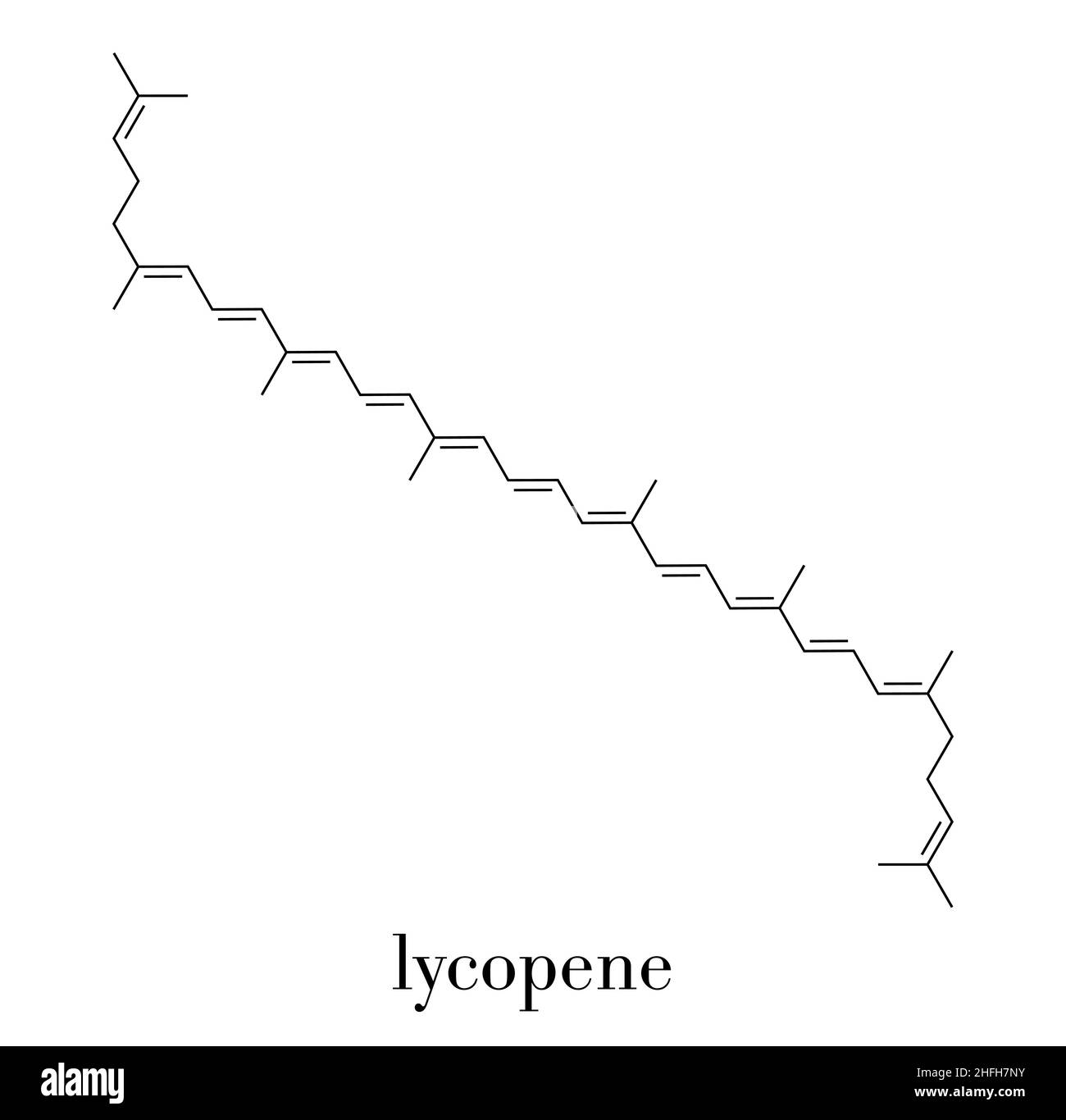 Lycopene red tomato pigment molecule Black and White Stock Photos & Images Alamy
