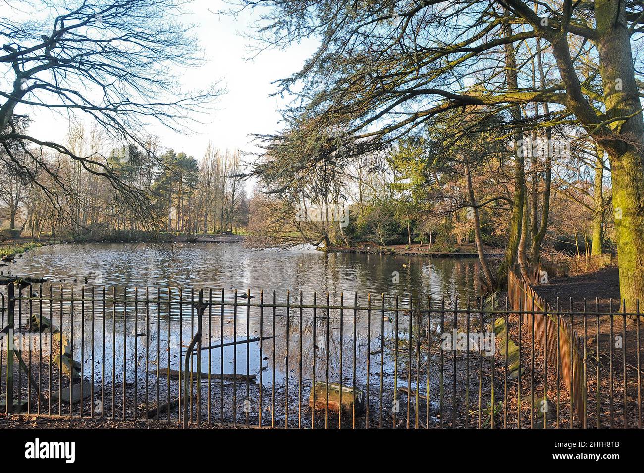 Calderstones Park, Liverpool Stock Photo