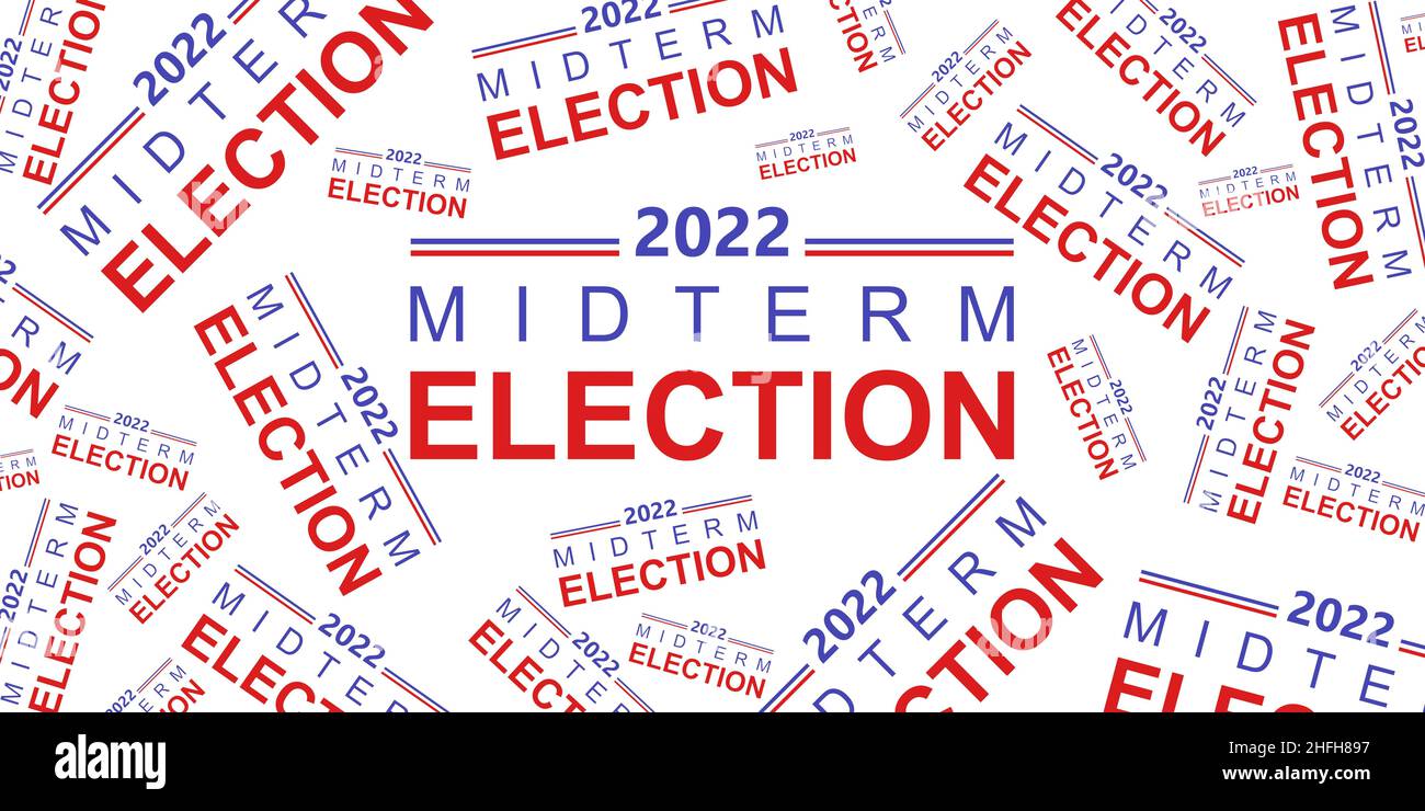 2022 US Midterm Election - United States election concept Stock Photo