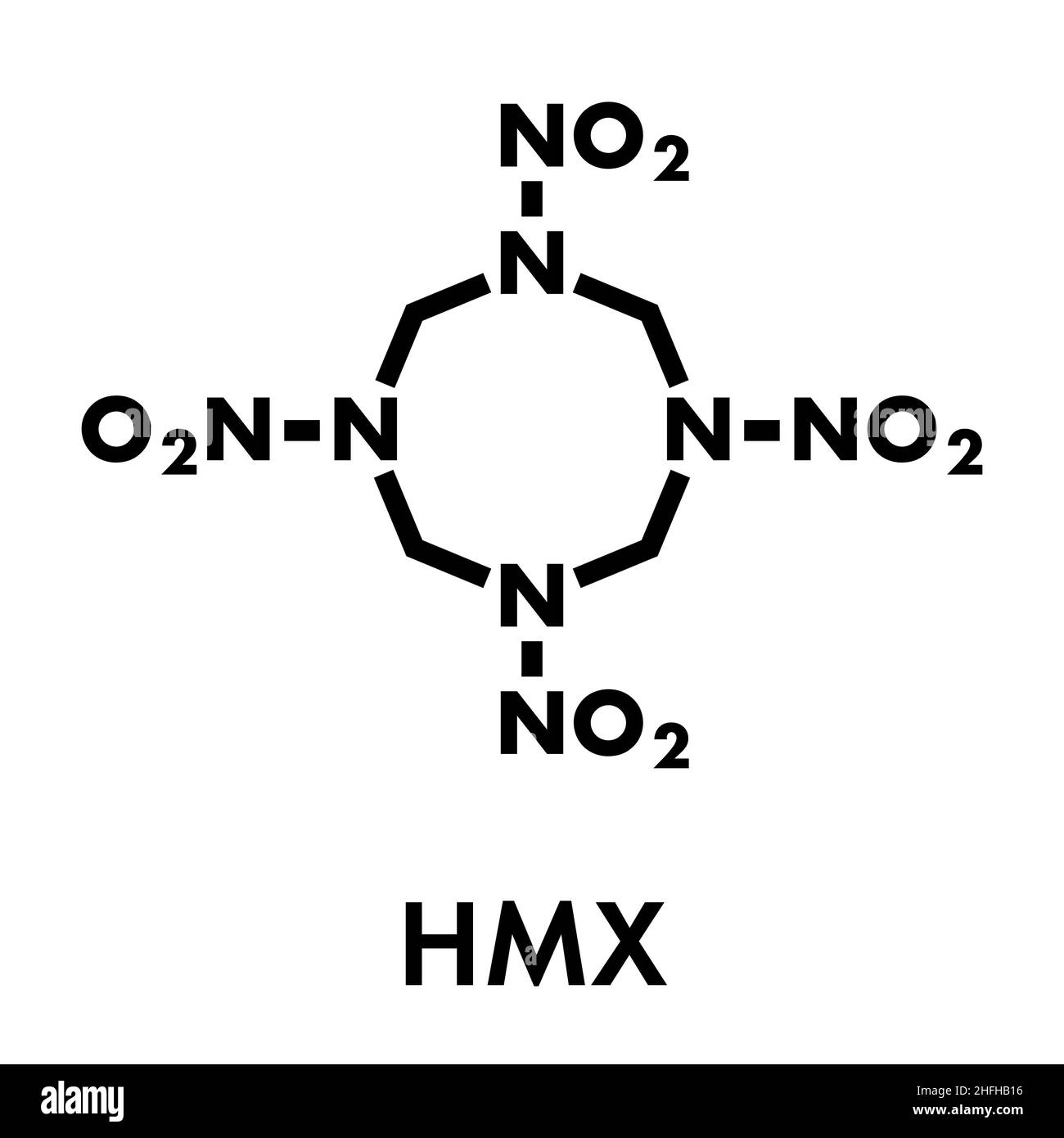 Hmx molecule hi-res stock photography and images - Alamy