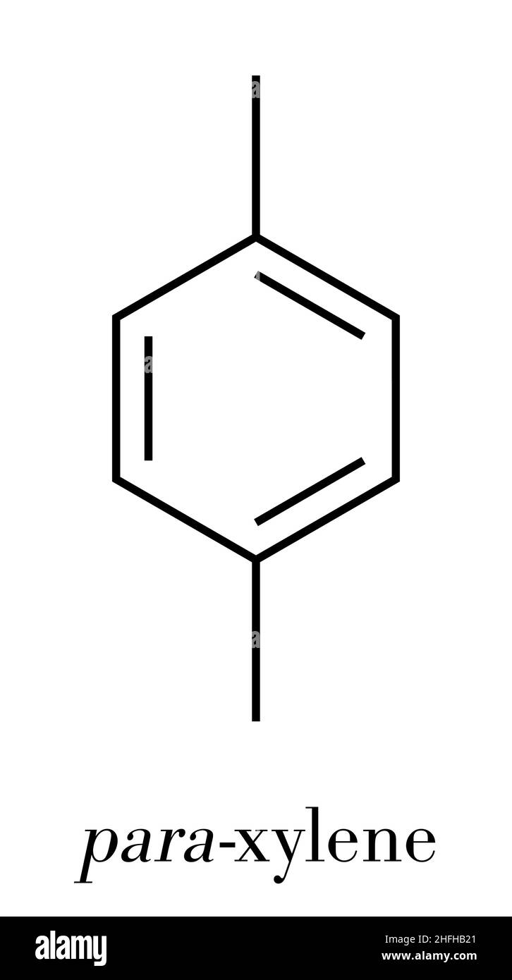 Xylene Structural Formula