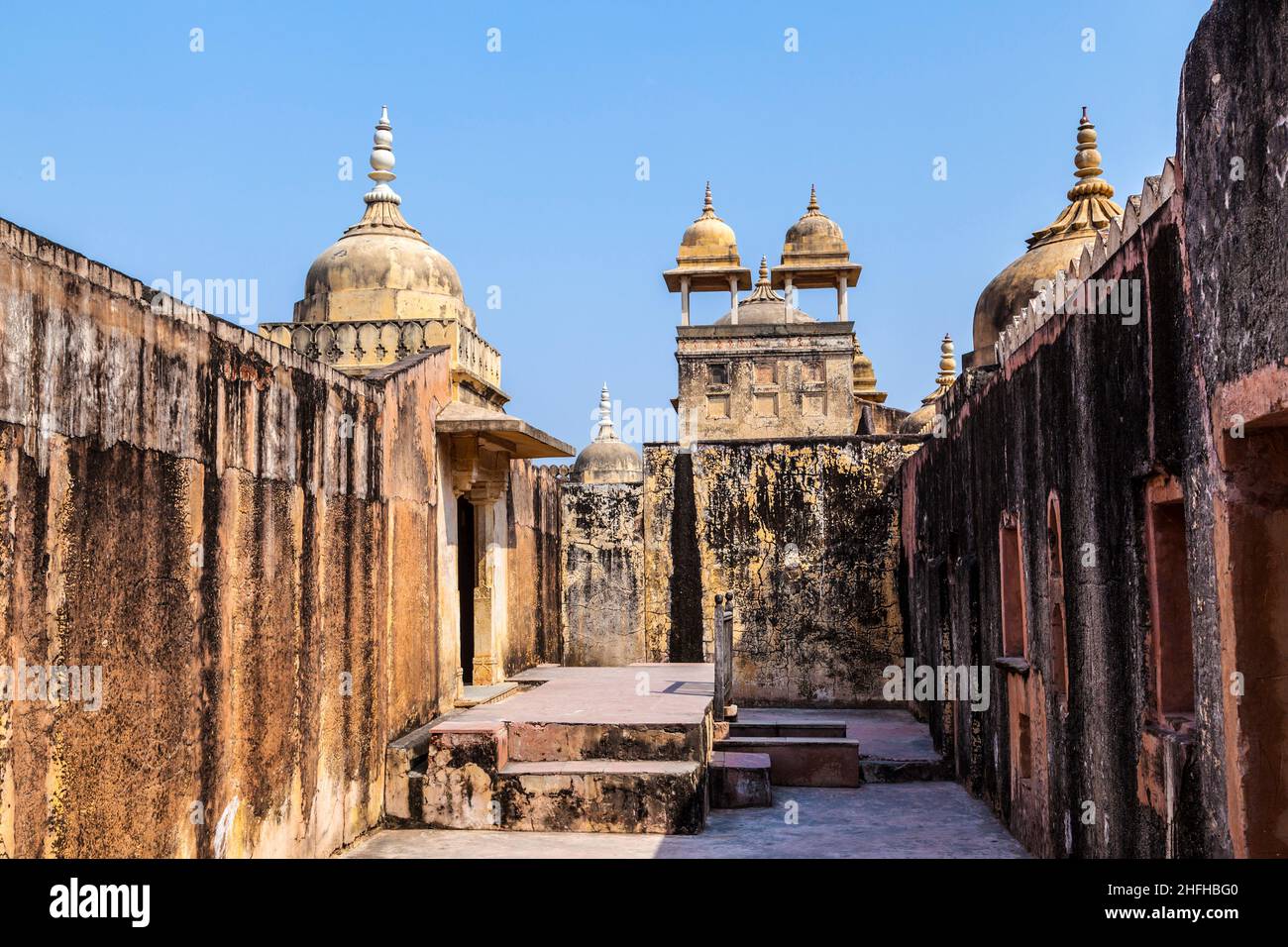 Beautiful amber fort near jaipur hi-res stock photography and images ...