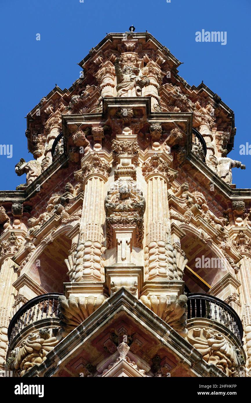 New Spanish baroque Church of Santa Prisca (Templo de Santa Prisca ...