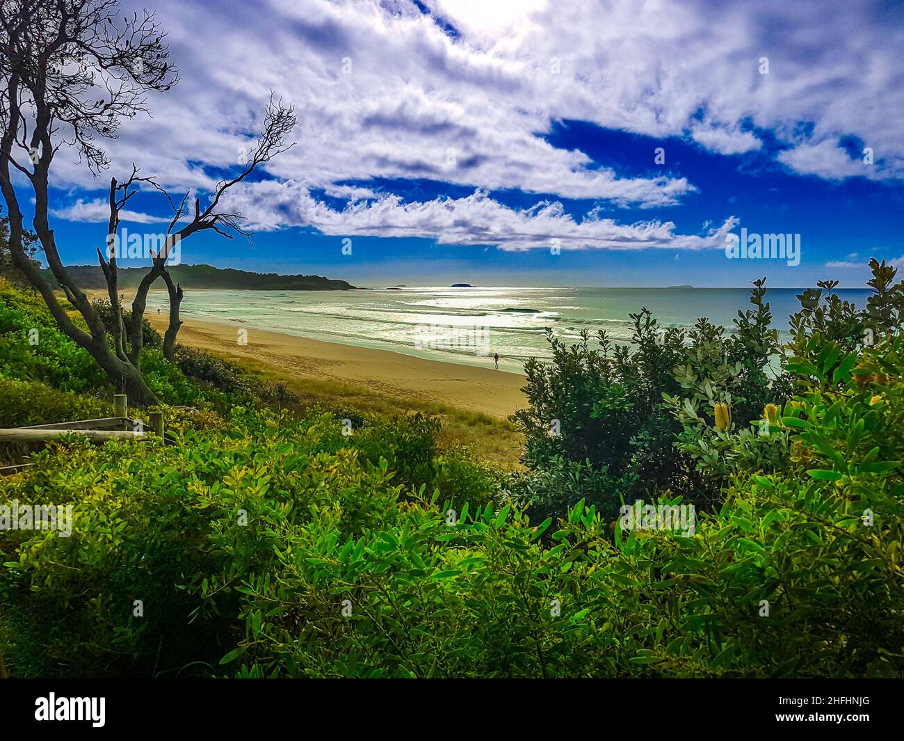 beautiful landscapes at Coffs harbour in Nsw, a great travel esacpe Stock Photo