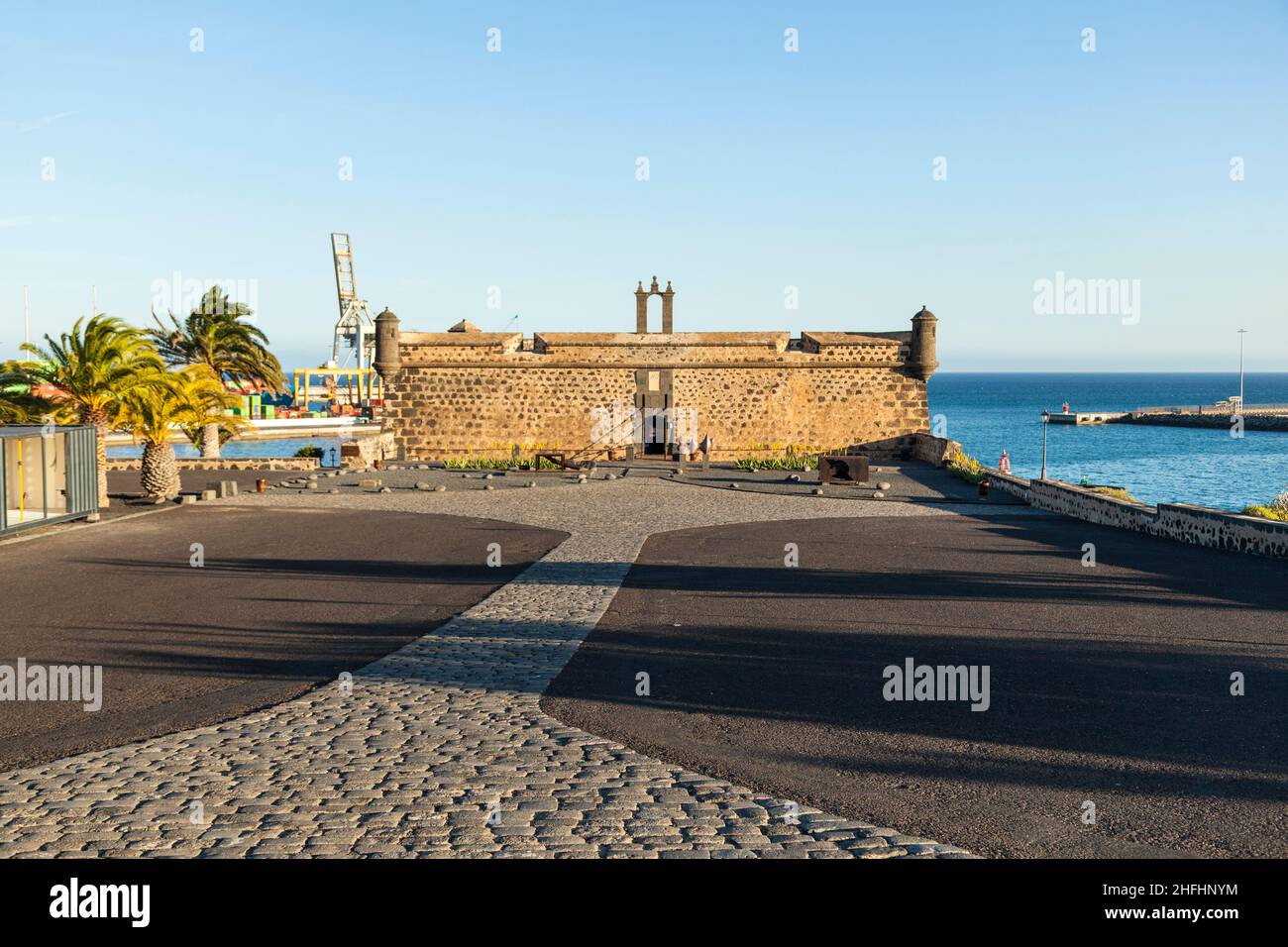 old Castillo de San Jose in Arrecife Stock Photo Alamy