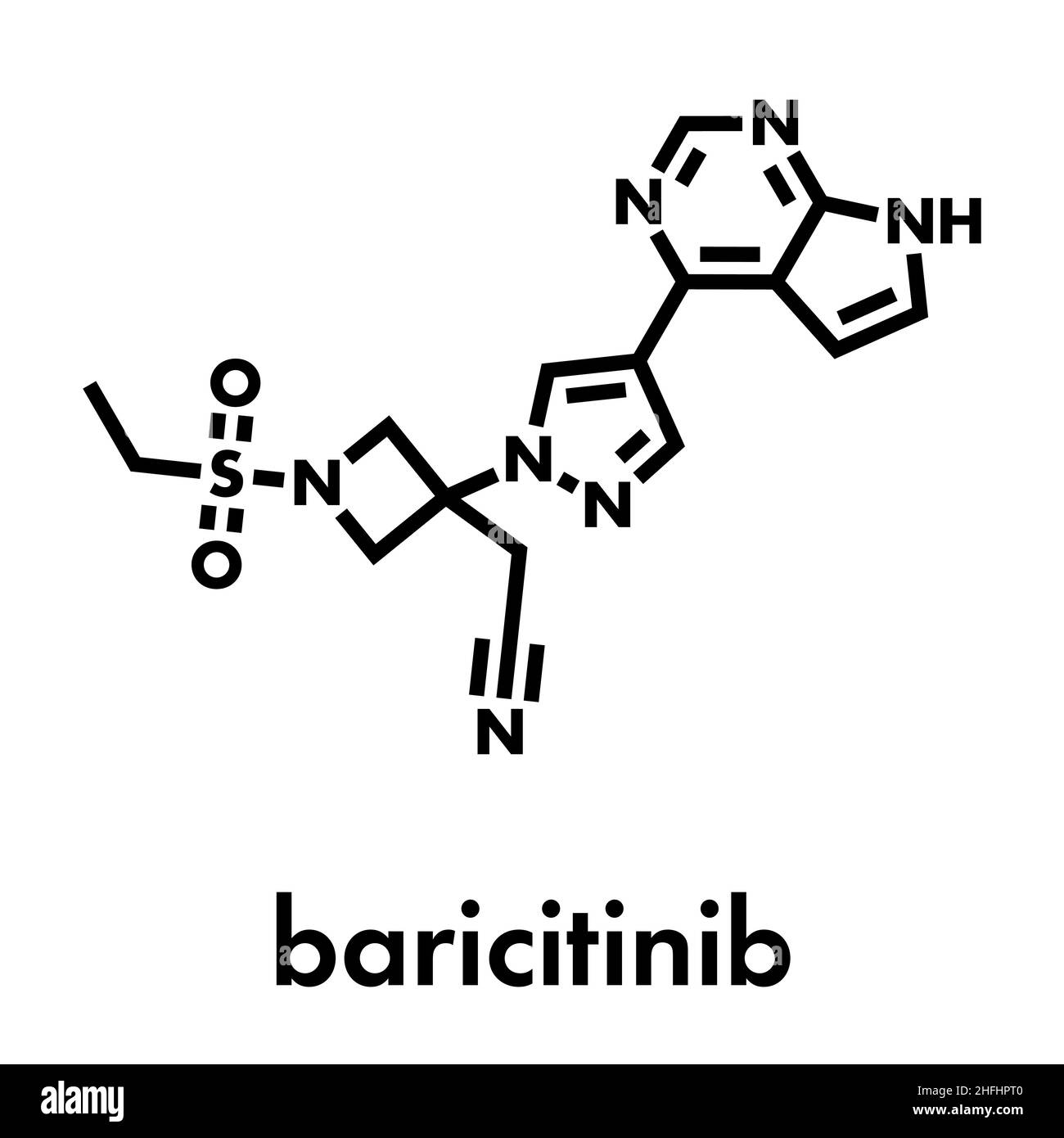 Baricitinib janus kinase jak1 jak2 hi-res stock photography and images ...