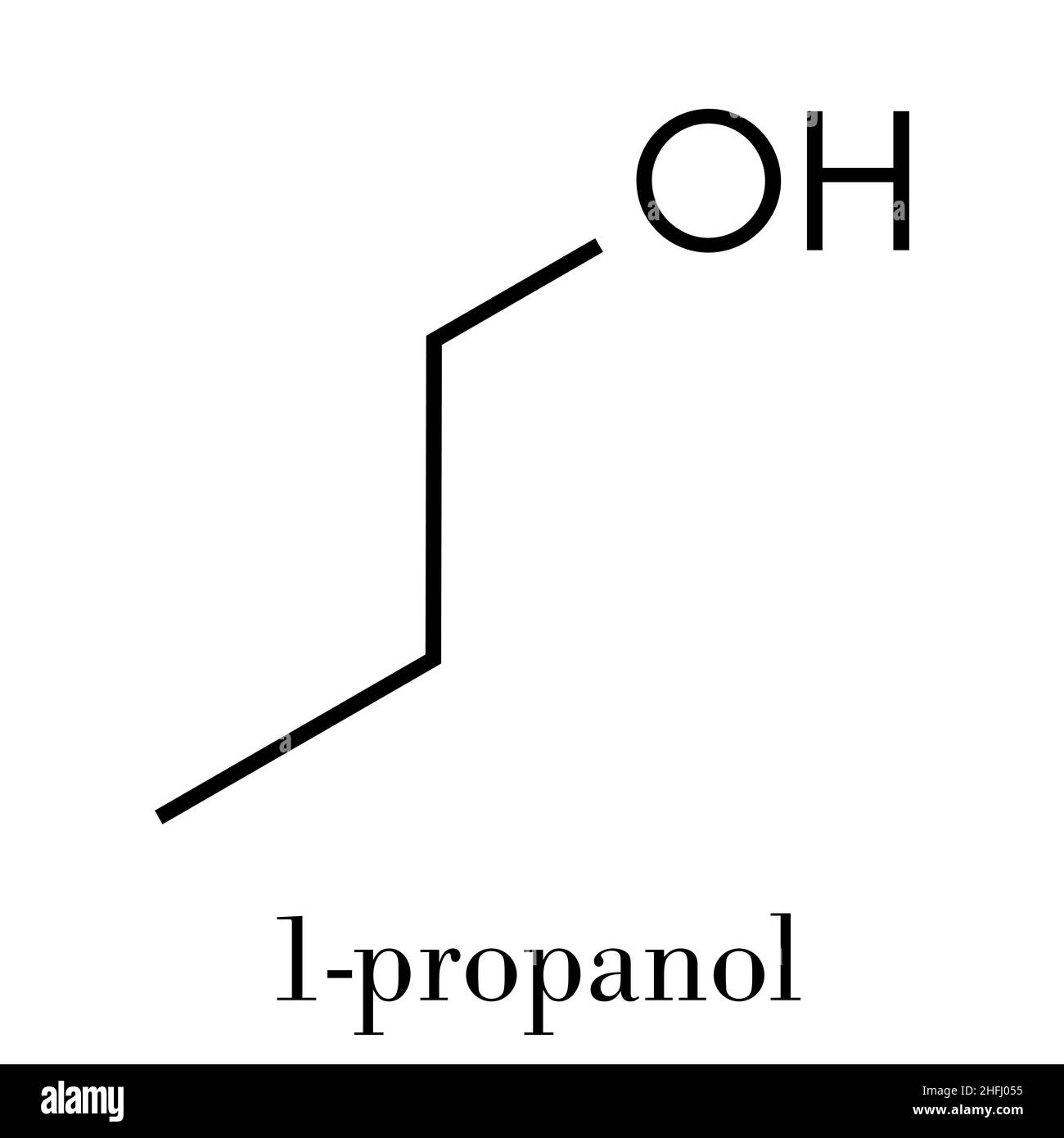 1 Propanol Skeletal Structure 1 Propanol Images Browse 69 Stock