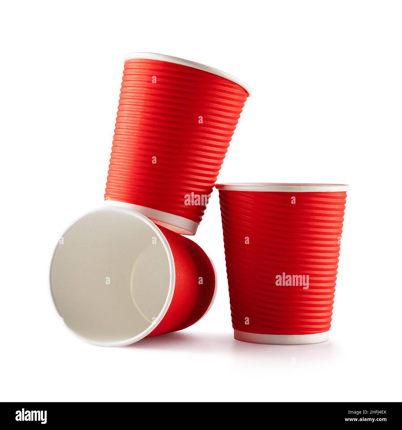 https://c8.alamy.com/comp/2HFJ4EK/recycling-paper-red-cups-on-white-background-2HFJ4EK.jpg