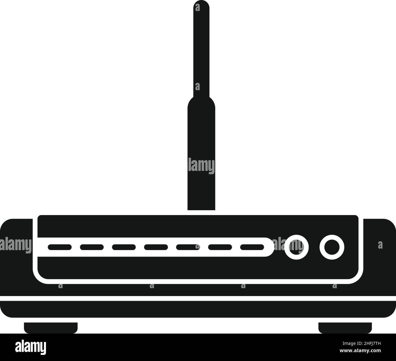 Switch modem icon simple vector. Wireless device. Internet wifi Stock ...