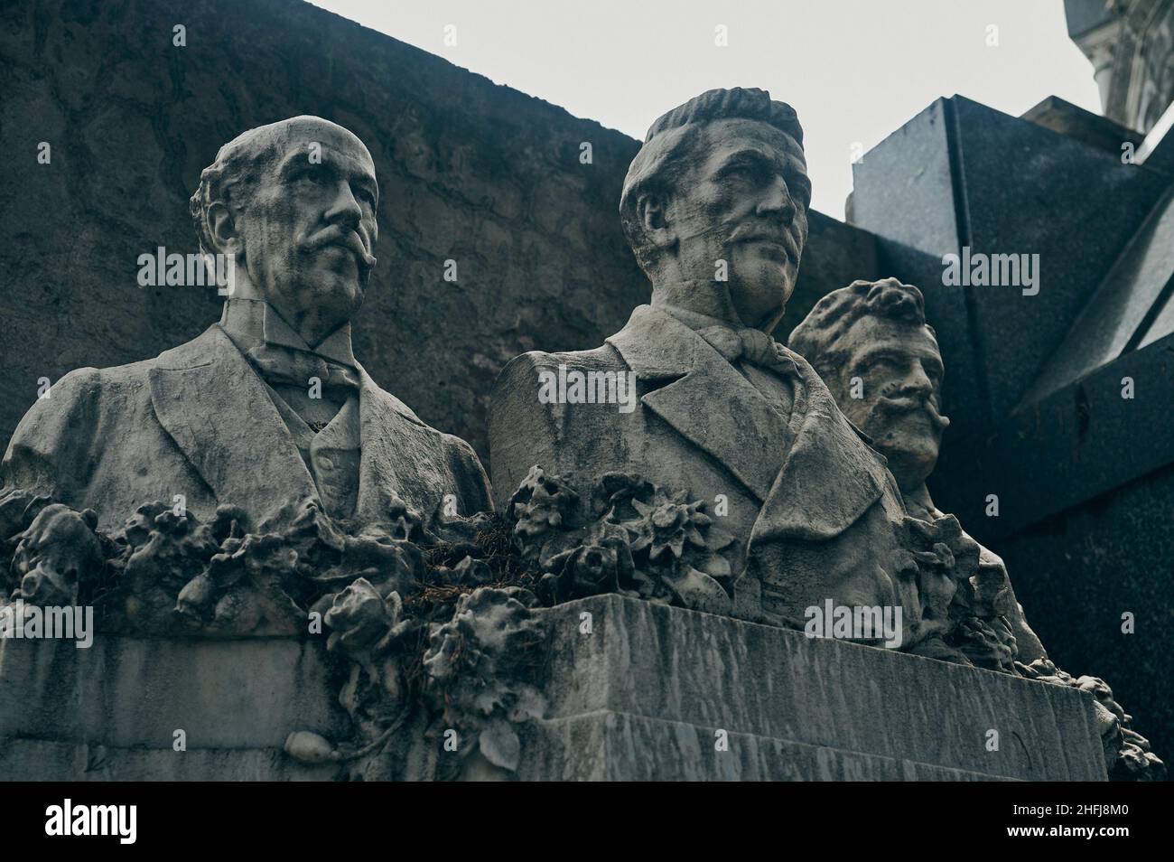 La Recoleta Cemetery located in Buenos Aires, Argentina. It contains