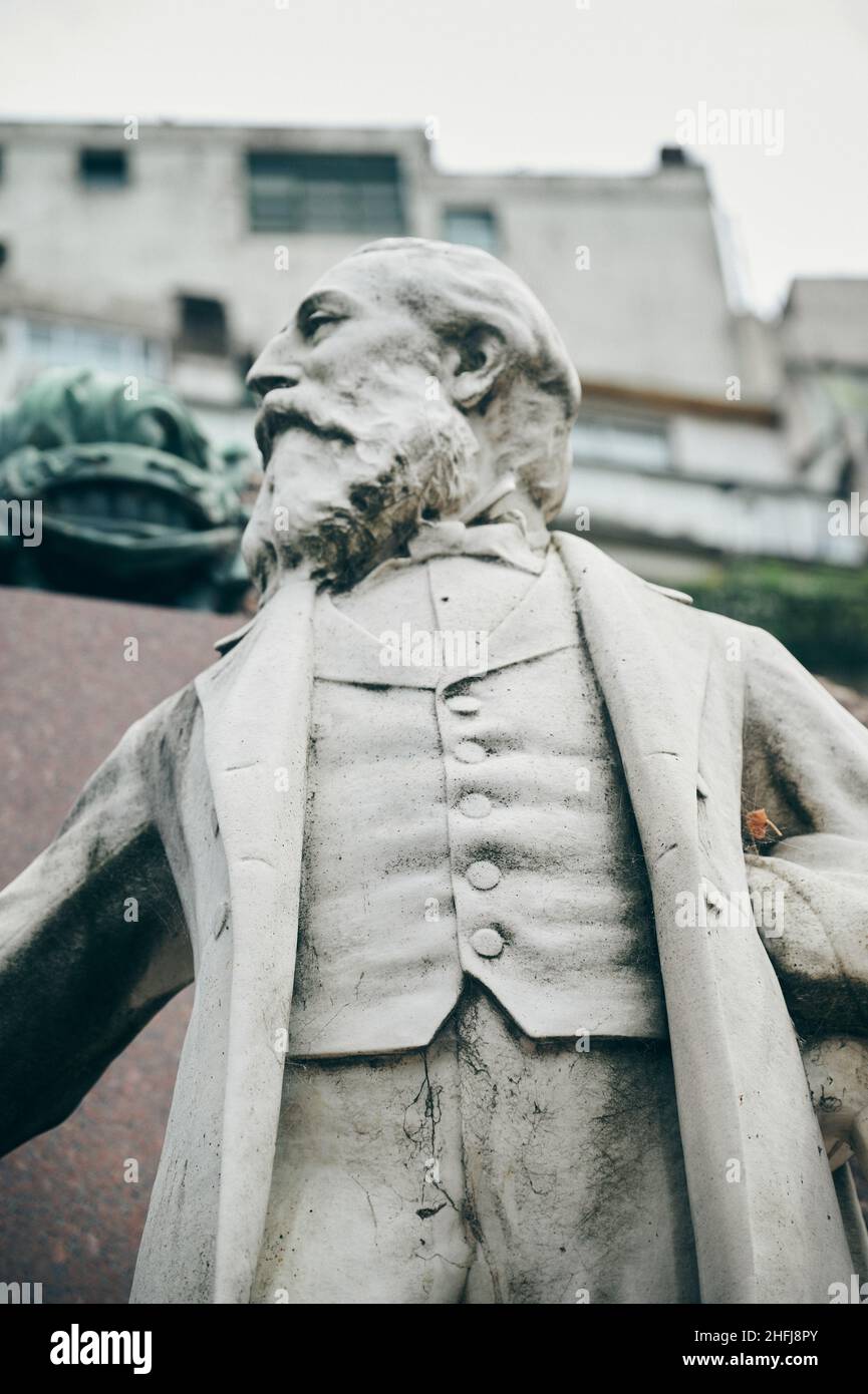 La Recoleta Cemetery located in Buenos Aires, Argentina. It contains