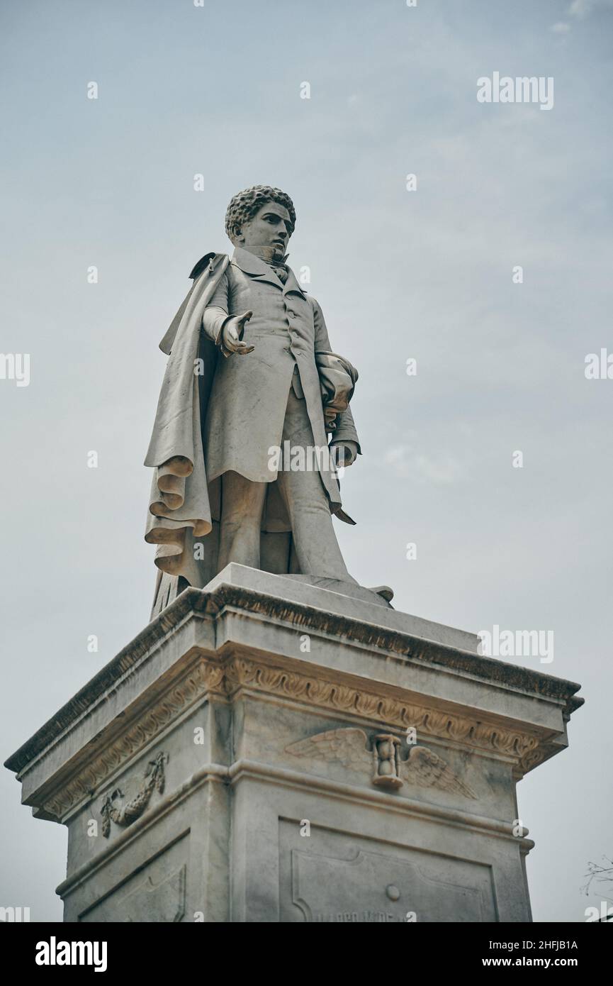 La Recoleta Cemetery located in Buenos Aires, Argentina. It contains