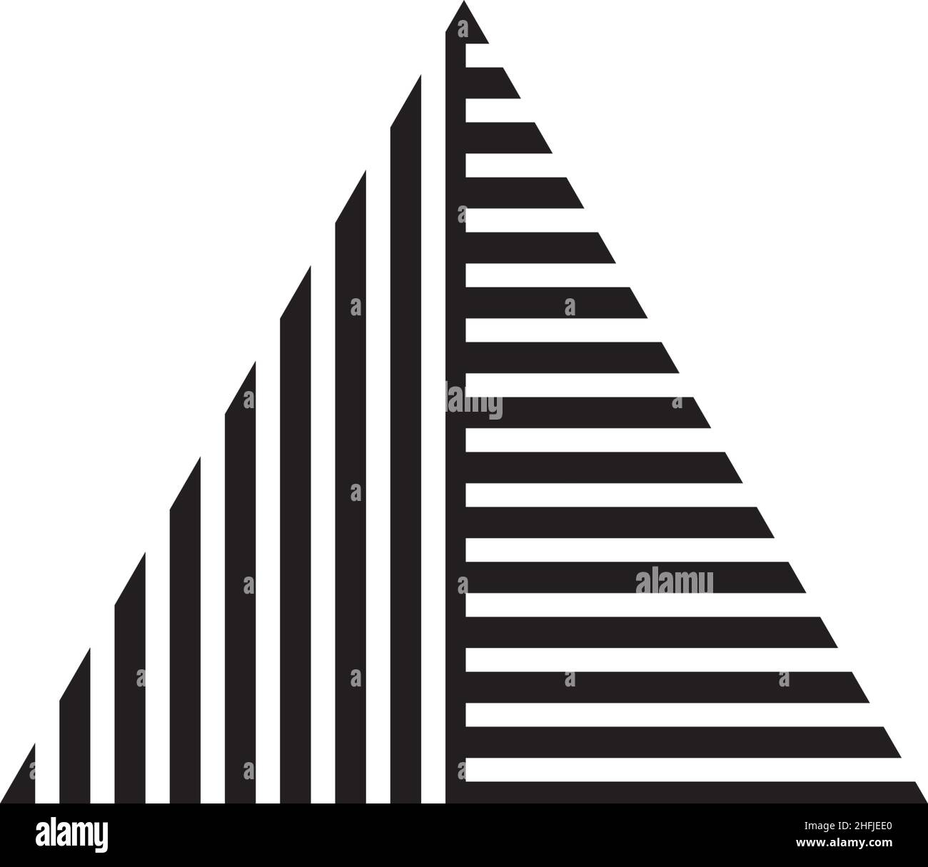 Triangle icon logo design inspiration vector template Stock Vector ...