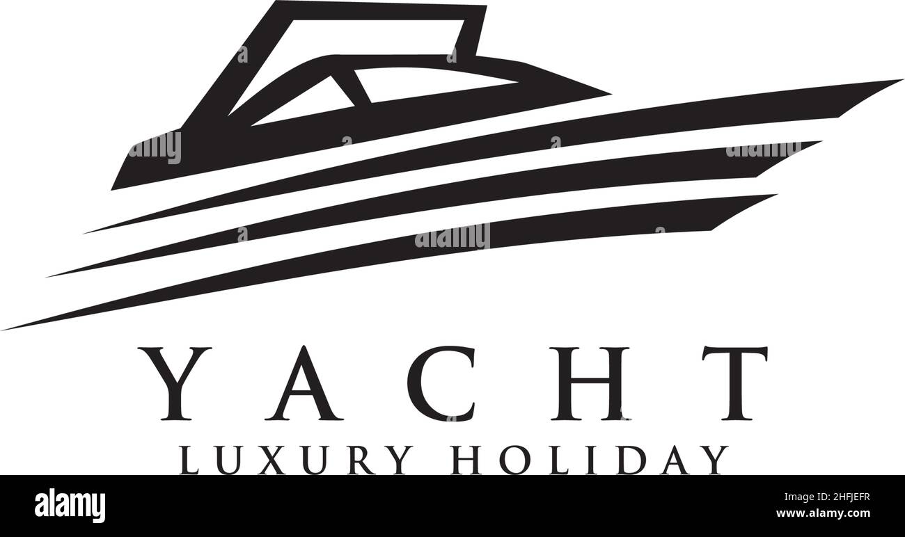 Yacht logo icon design inspiration vector template Stock Vector Image ...
