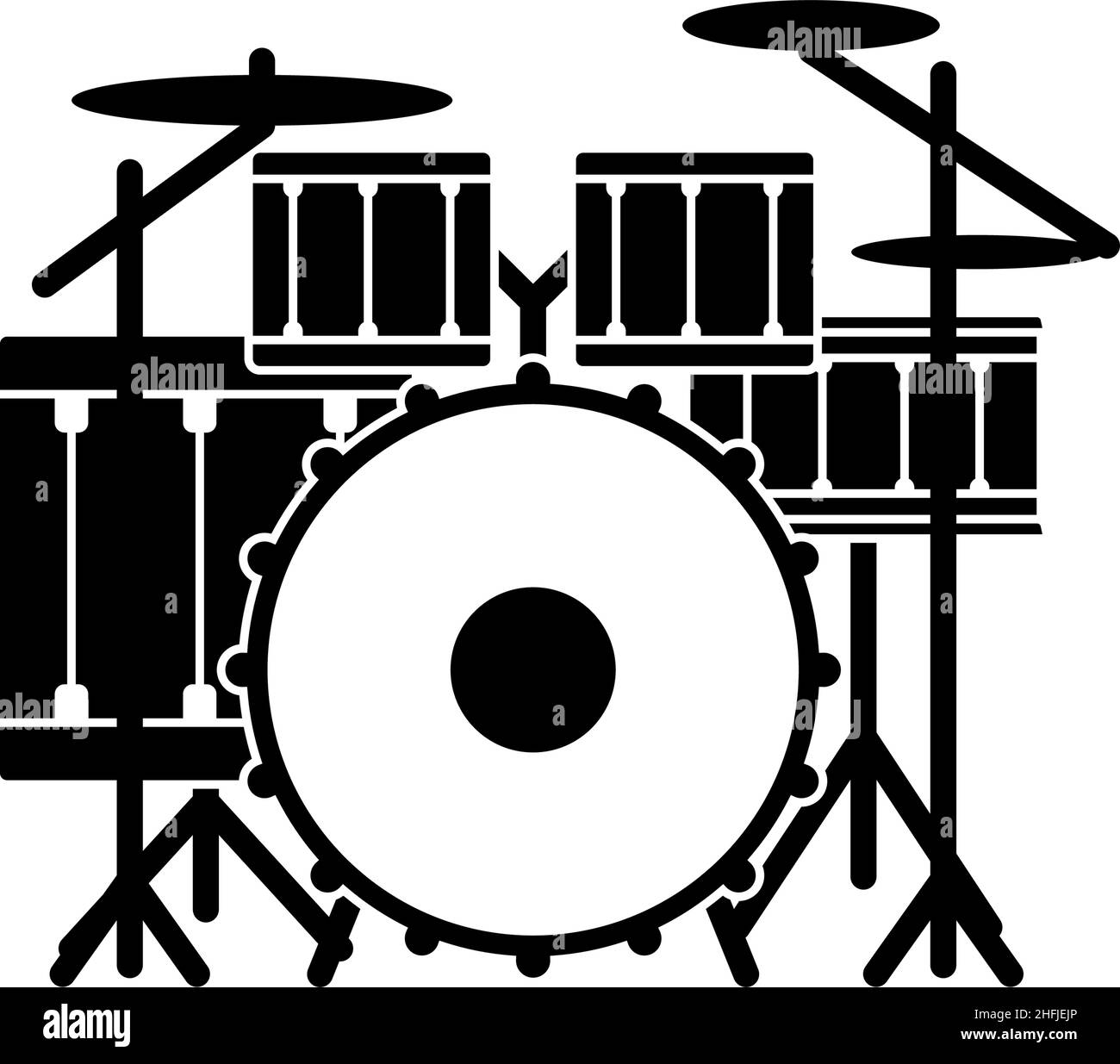 Drum icon design template vector isolated Stock Vector Image & Art Alamy