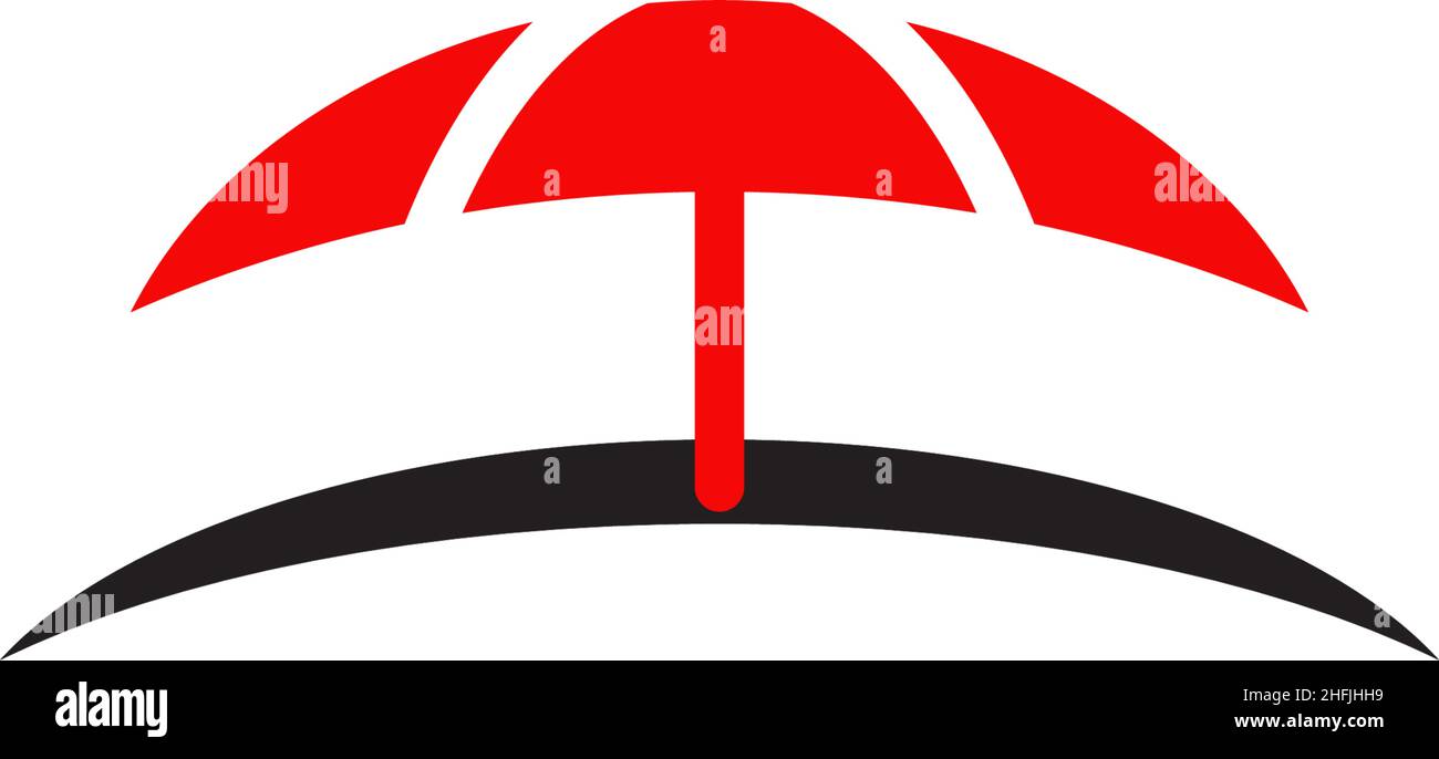 Umbrella icon logo design vector template Stock Vector Image & Art - Alamy