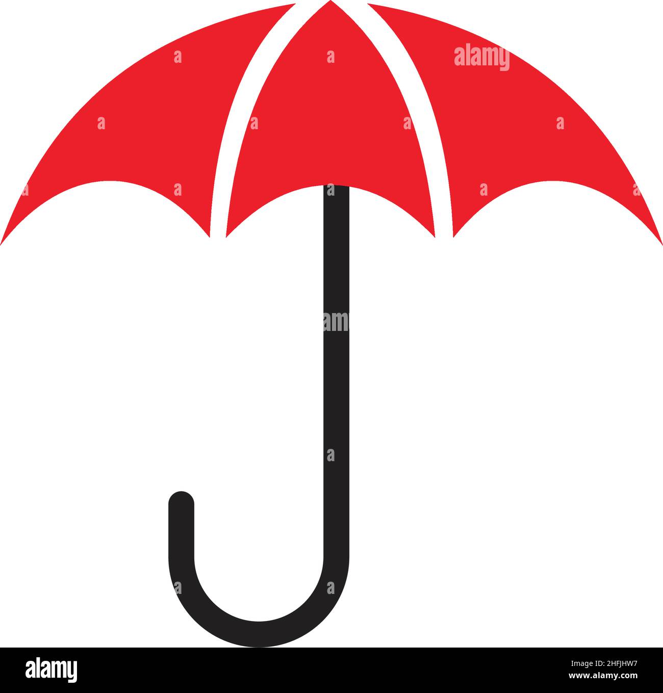 Umbrella logo design inspiration vector template Stock Vector Image