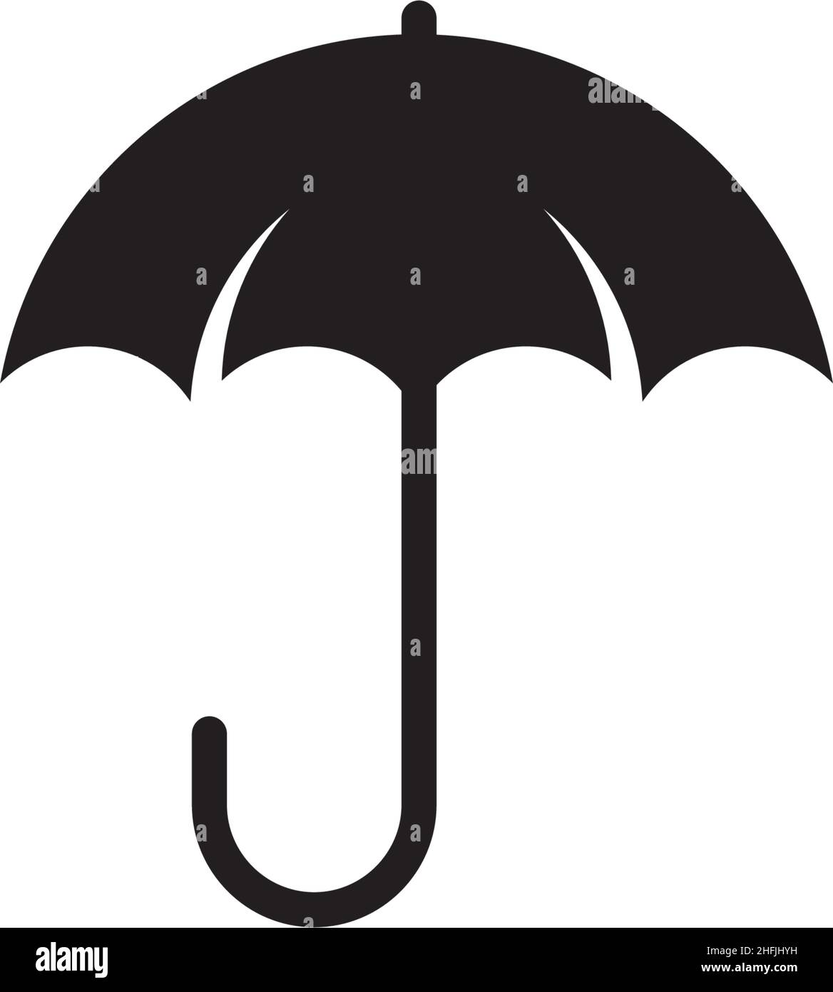 Umbrella icon logo design vector template Stock Vector Image & Art - Alamy