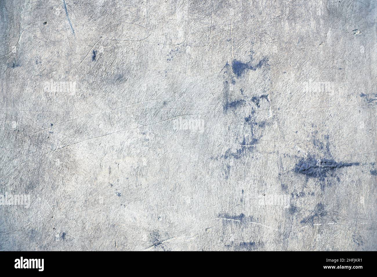 Scratched surface of concrete wall, textured background. Stock Photo