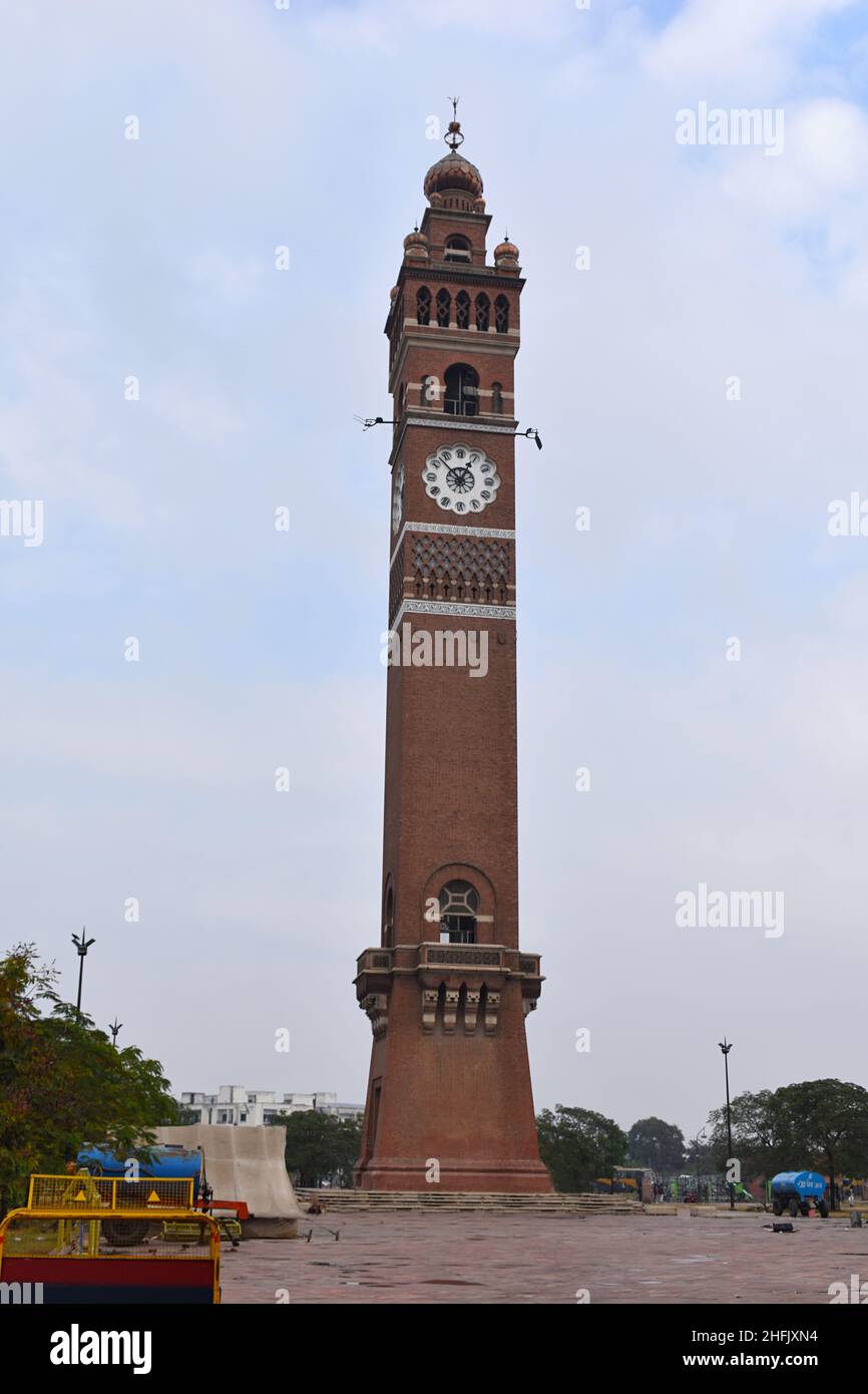 Ghanta GharHusainabad Clock Tower located in the city of Lucknow. It