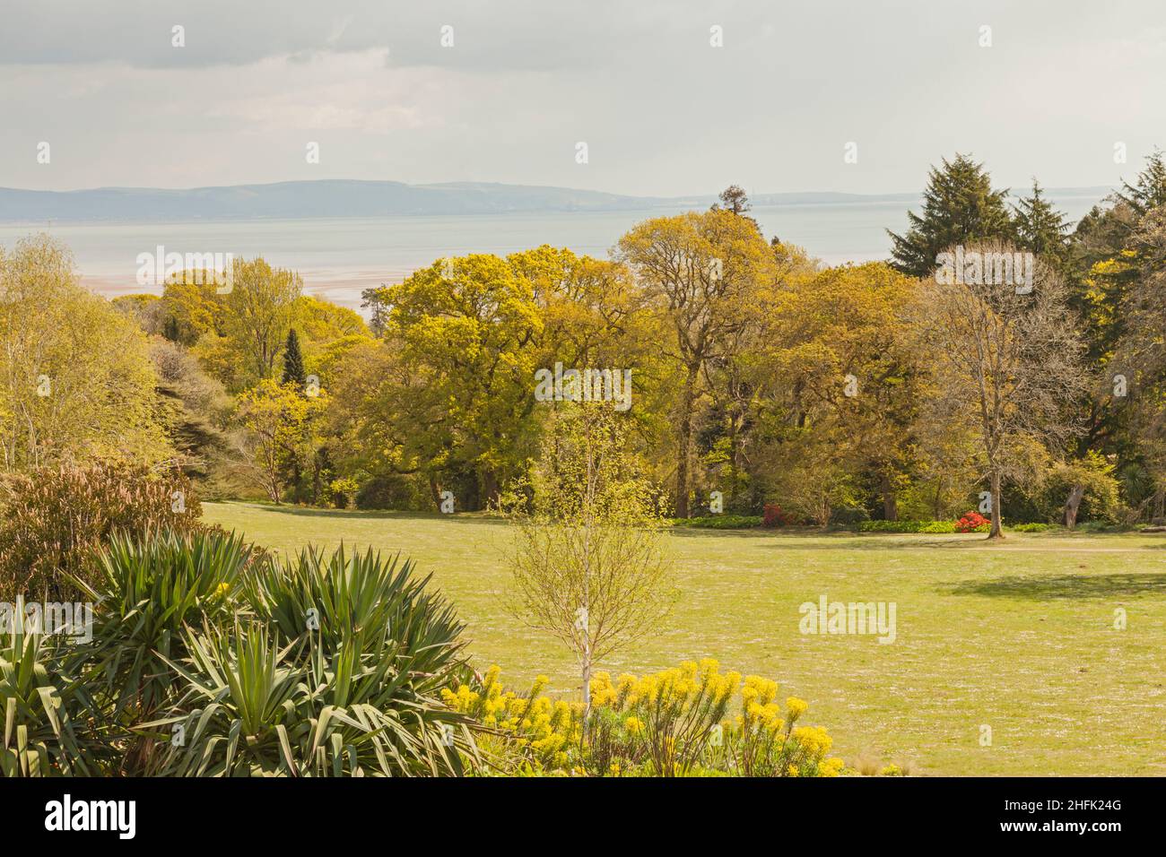 Clyne Gardens (with view of Swansea Bay), Blackpill, Swansea, South