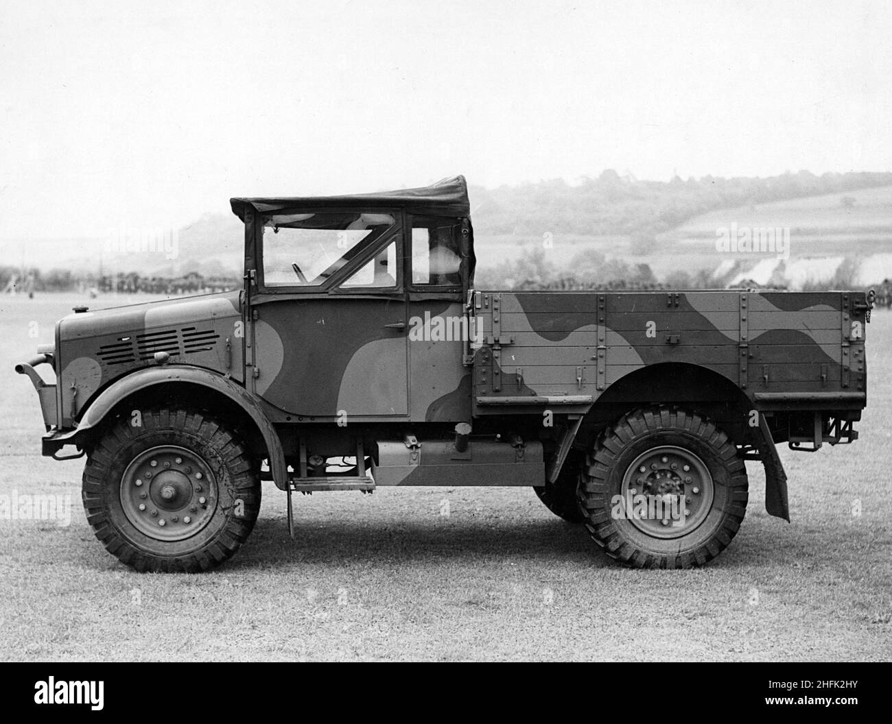 1940 Bedford MWD war model. Stock Photo