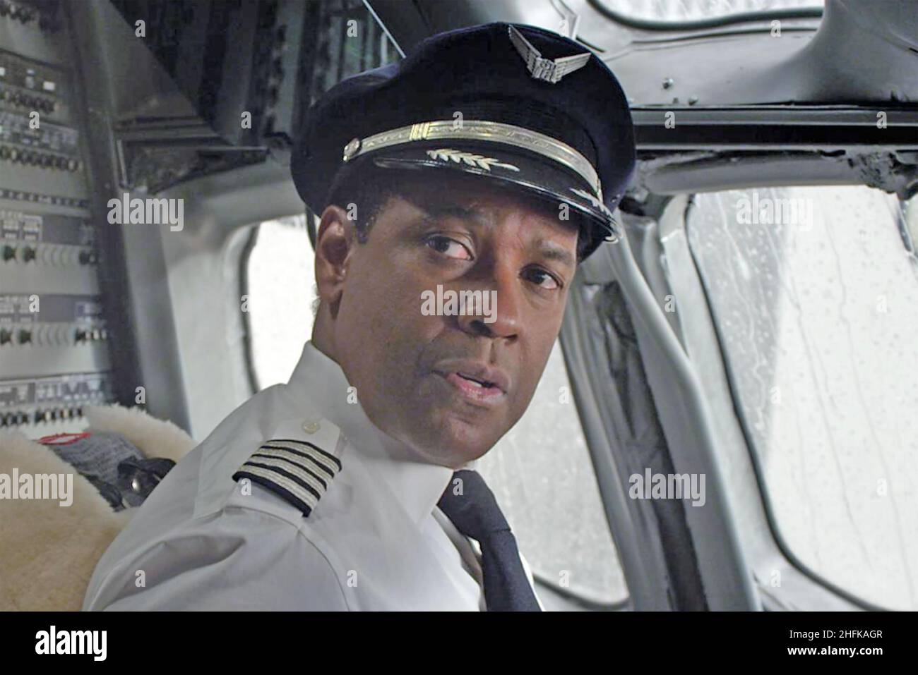 FLIGHT 2012 Paramount Pictures film with Denzel Washington Stock Photo