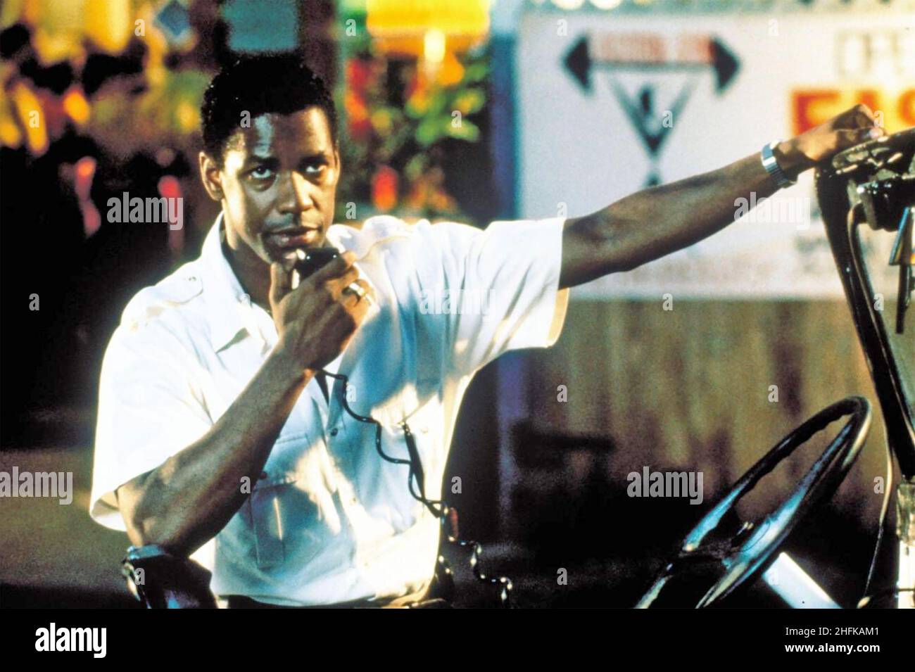 THE MIGHTY QUINN 1989 MGM film with Denzel Washington Stock Photo