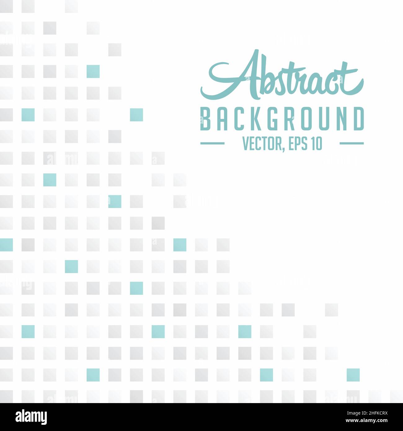 Abstract square pixel mosaic background. Vector and illustration Stock ...