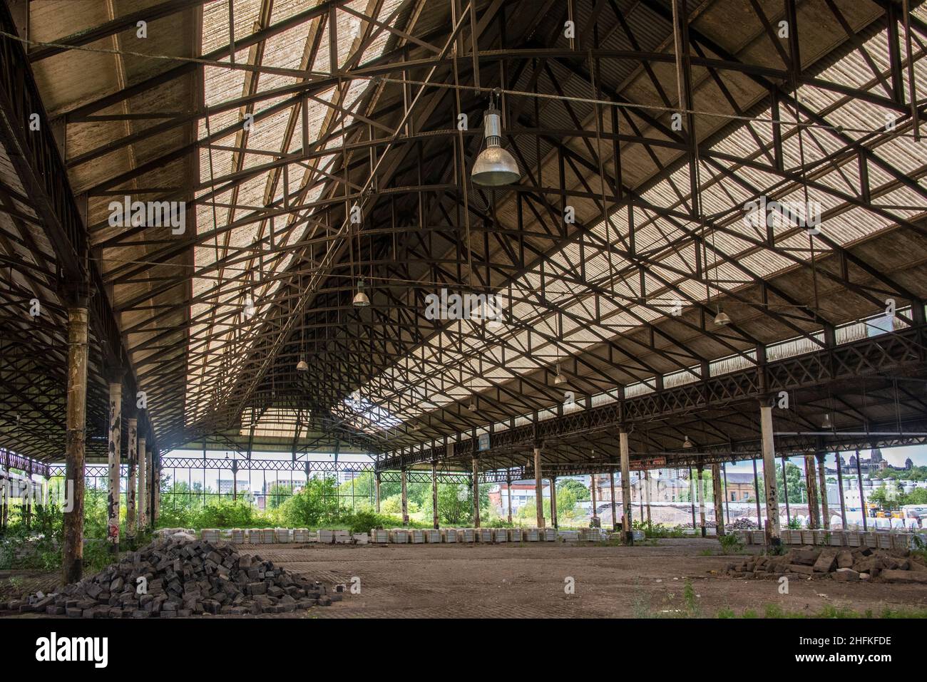 Former Bellgrove Meat Market and Abattoir in East end of Glasgow being