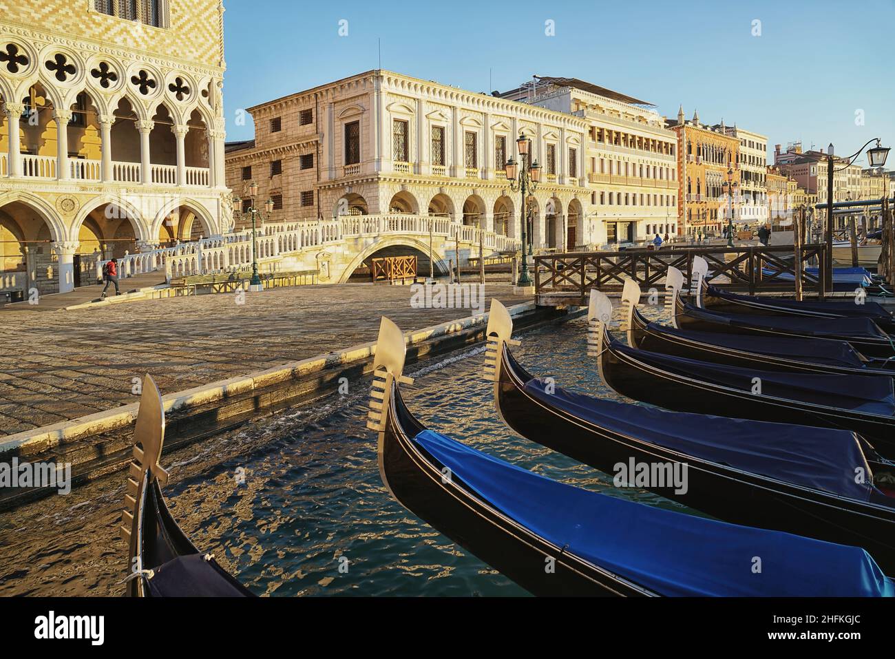Beautiful gondola in venice hi-res stock photography and images - Alamy