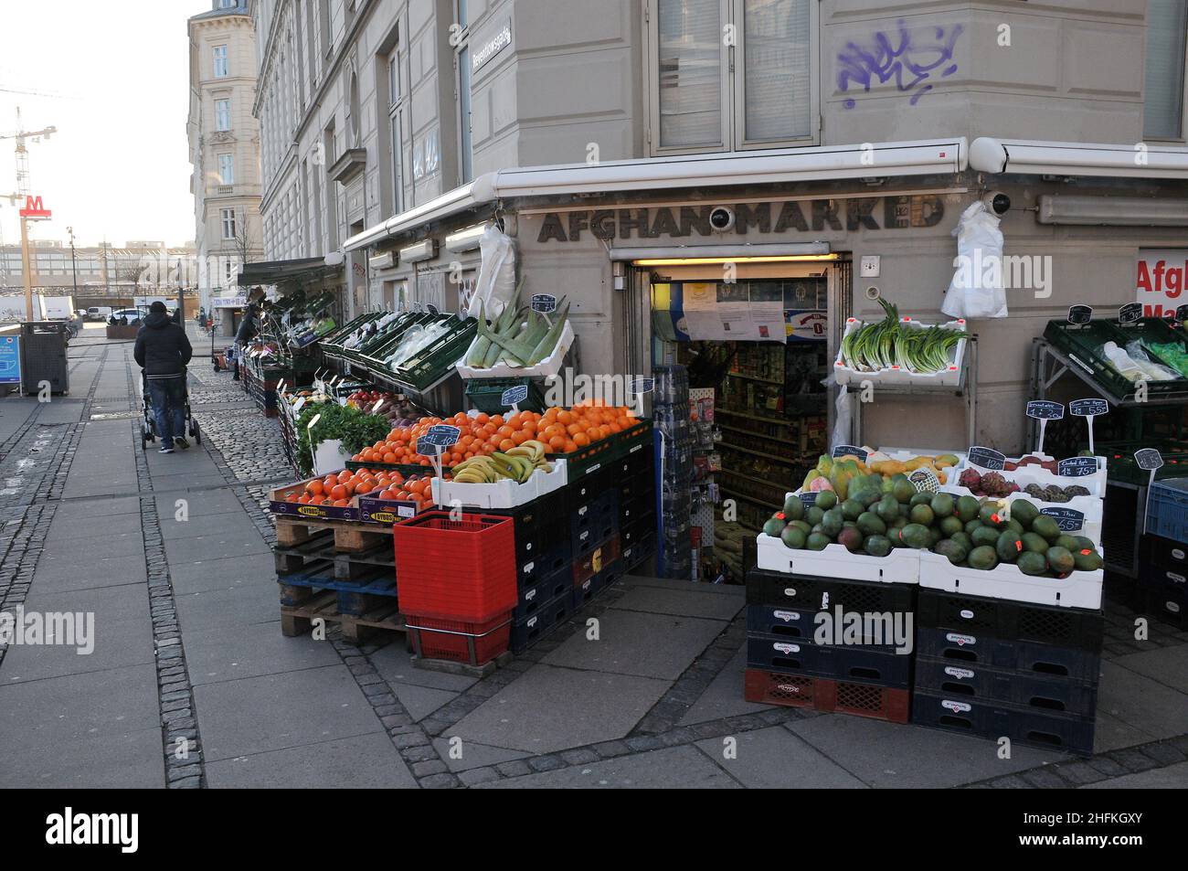 Copenhagen/Denmark./17 January 2022/ Afgan marked is asian grocery food