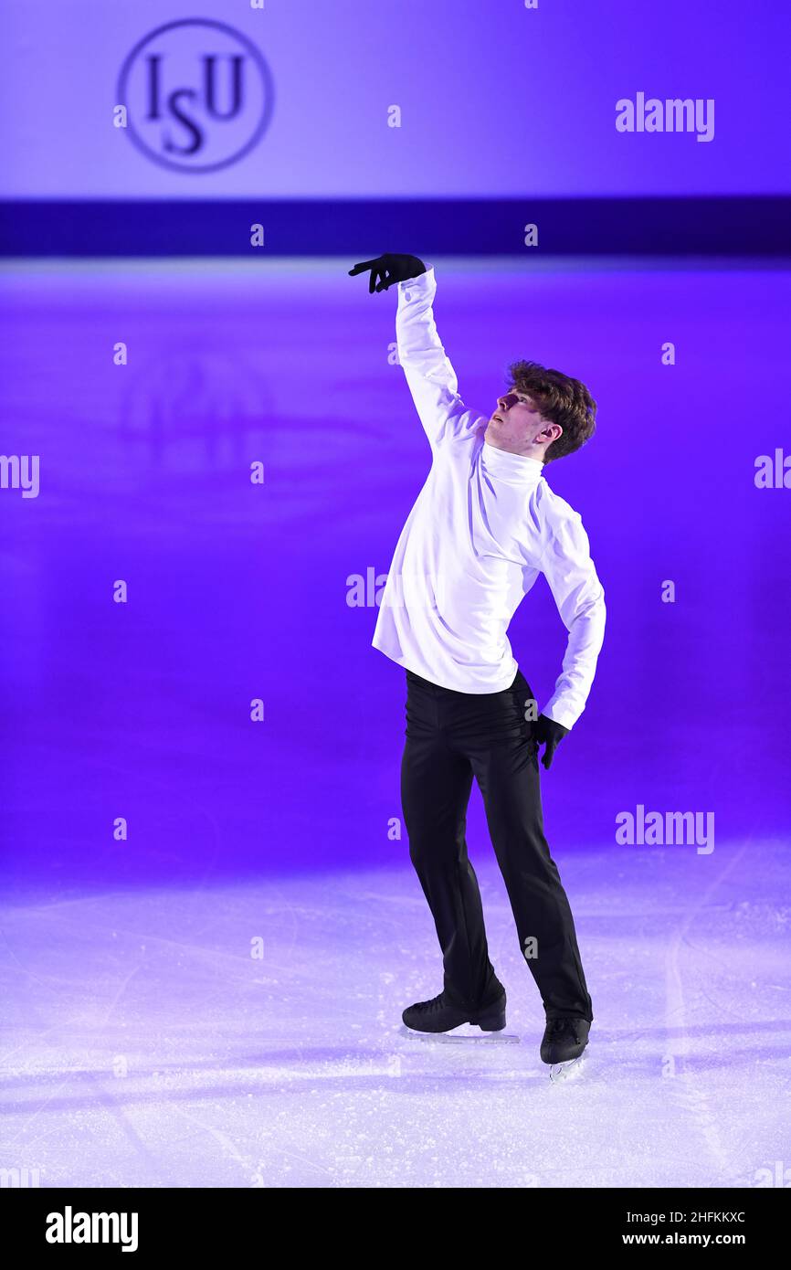 Mark KONDRATIUK (Russia), during the Exhibition Gala, at the ISU European Figure Skating