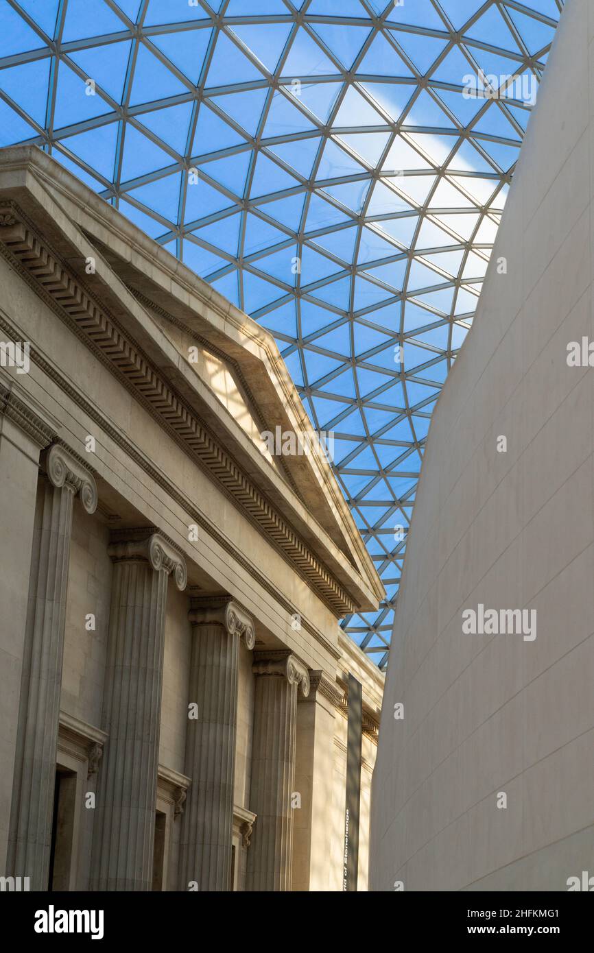 Great court, The British Museum is a public museum dedicated to human