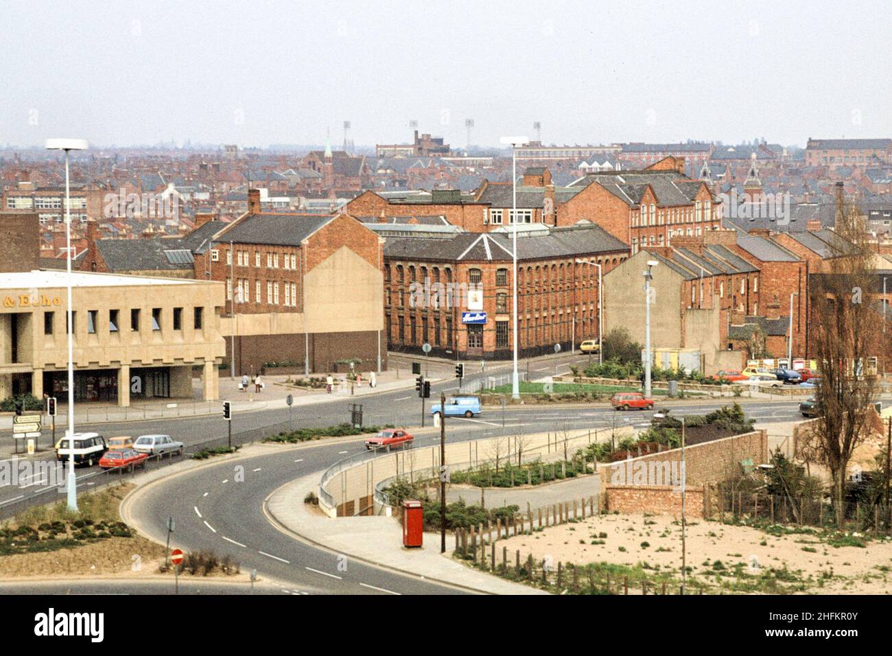 The Mounts, Northampton in 1980 Stock Photo Alamy