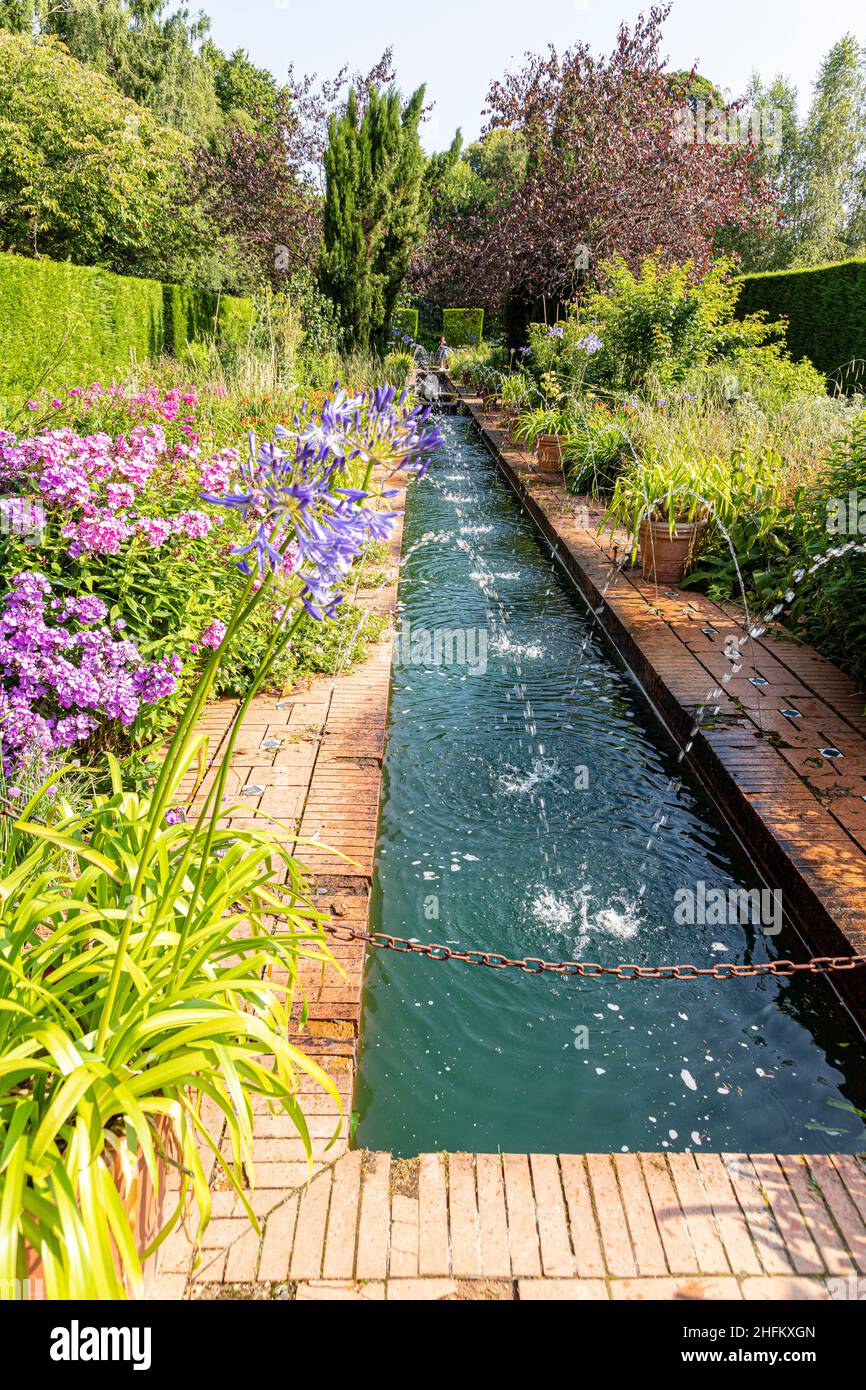 The Alhambra speciality garden at Roundhay Park, Leeds, West Yorkshire UK Stock Photo